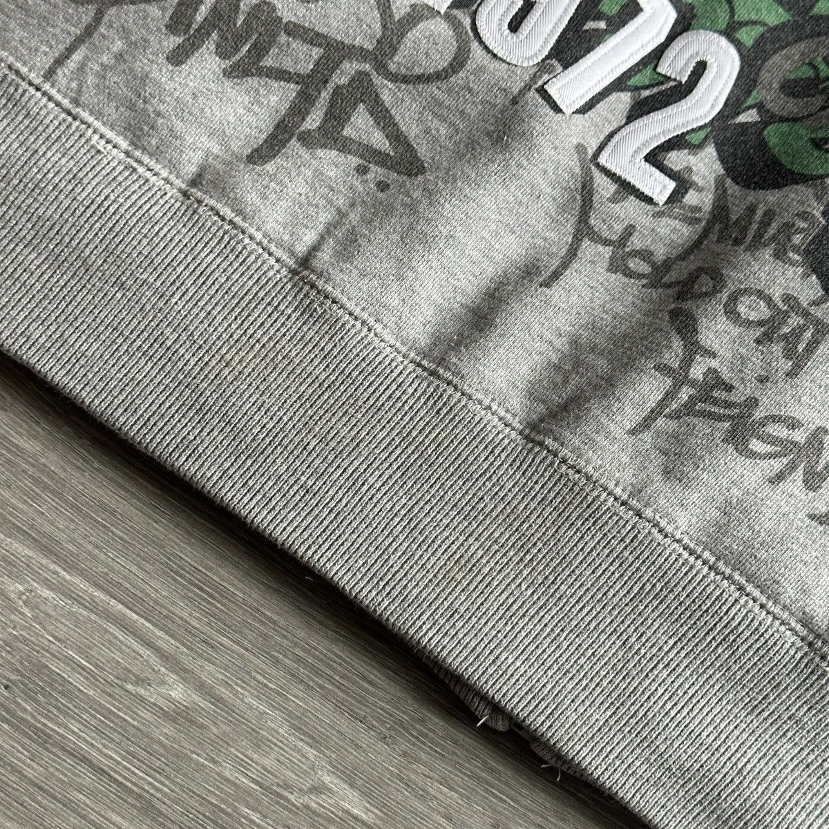 Ecko Unltd. Vintage Y2K Ecko Unltd. Embroidered Graffiti Zip Up Hoodie Size US XXL / EU 58 / 5 - 7 Thumbnail