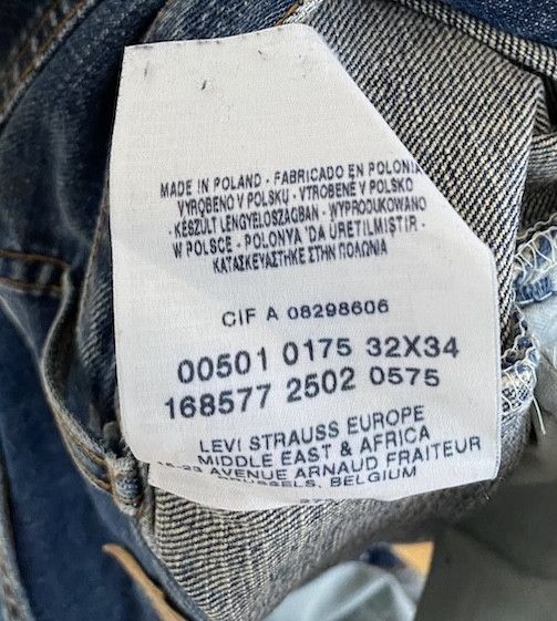 Levi's Levi's - 501 - Vintage Denim Size US 32 / EU 48 - 3 Thumbnail