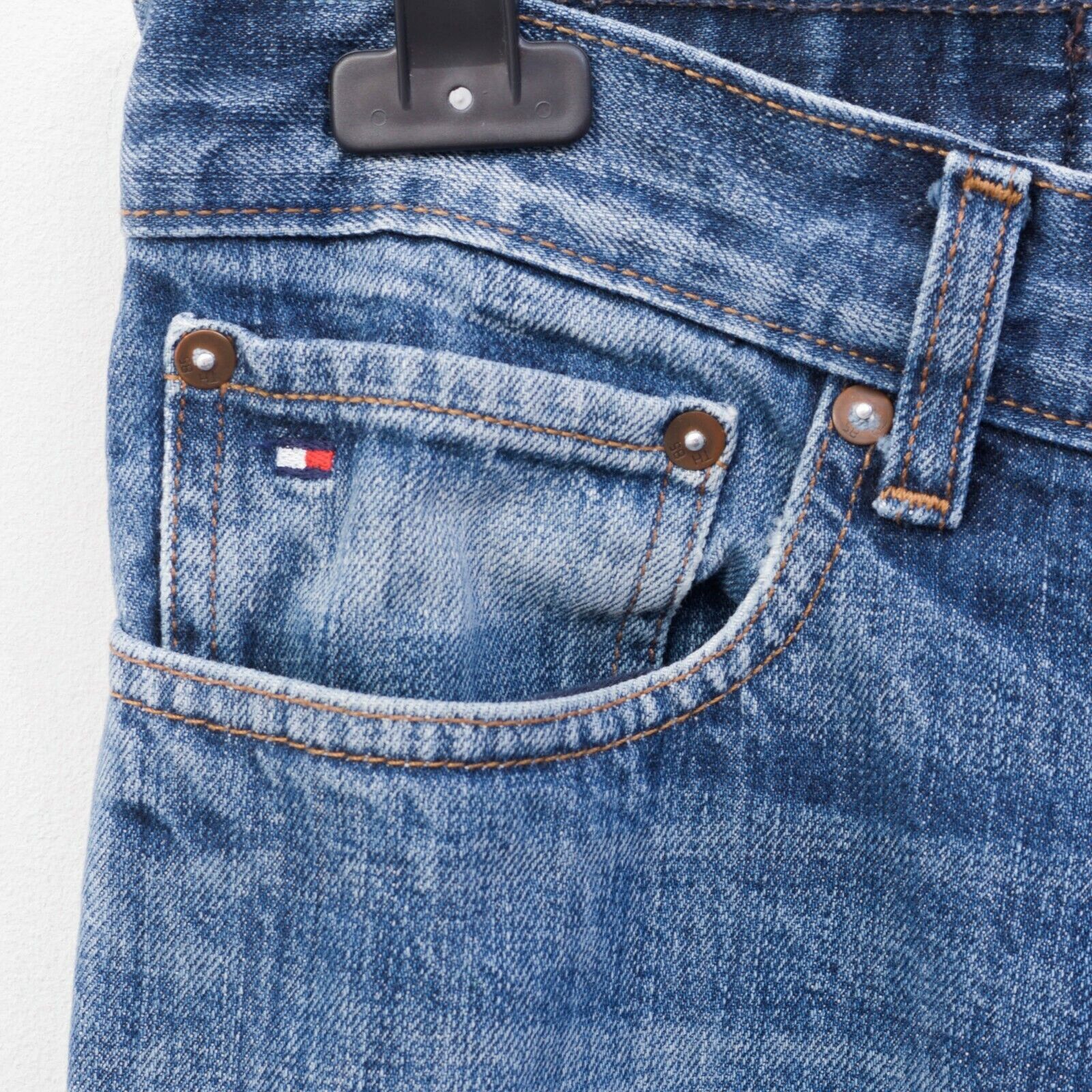 Tommy Hilfiger TOMMY HILFIGER DENIM W33 L30 Jeans Pants Custom Straight Reg Size US 33 - 5 Thumbnail