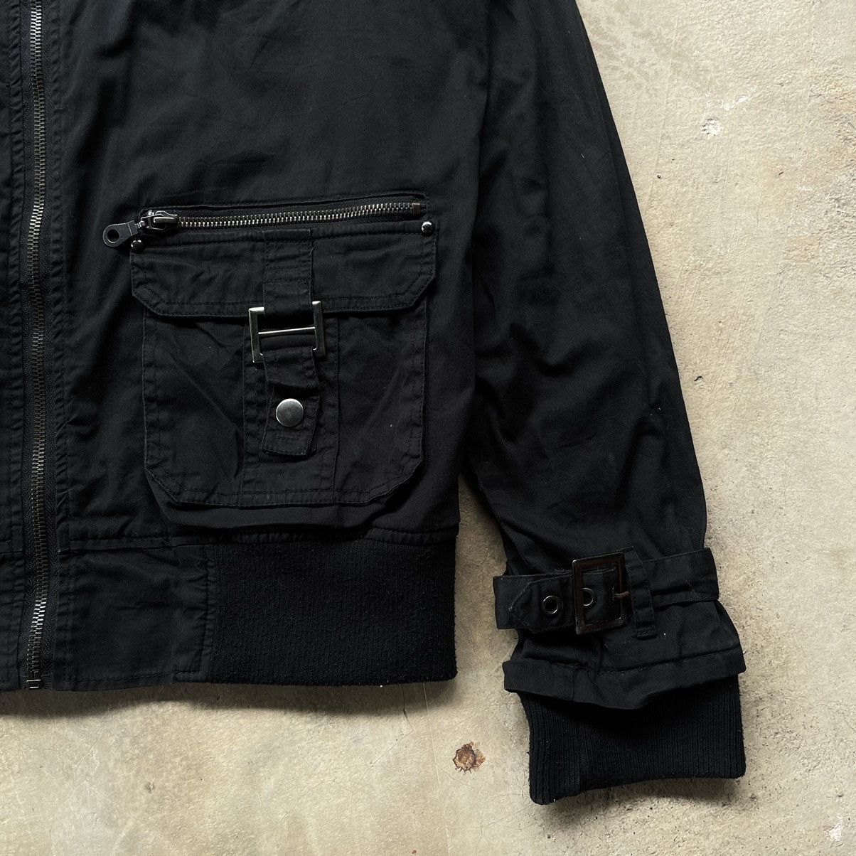 In The Attic 🇯🇵 In the attic Gothic Punk Utility Bondage Style Jacket Size US M / EU 48-50 / 2 - 4 Thumbnail