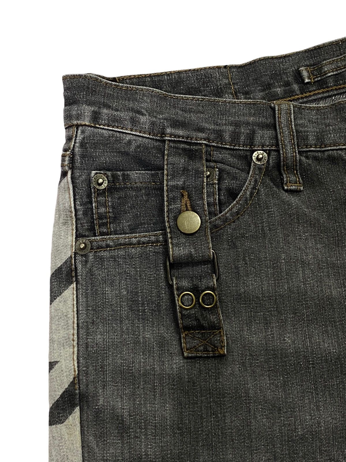 Japanese Brand × PPFM PPFM Prints Highland Denim Pants Size US 31 - 15 Thumbnail