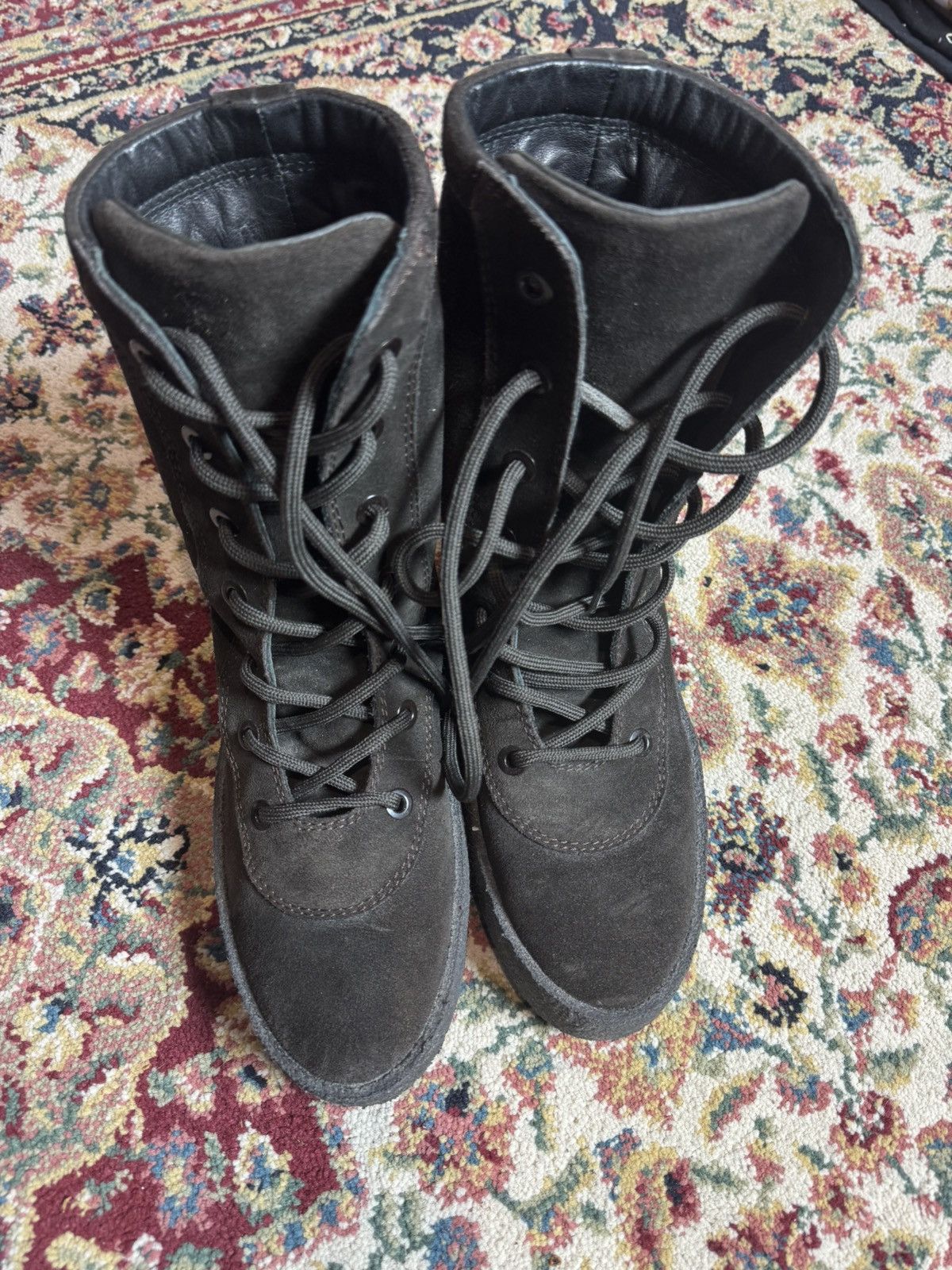 Yeezy Yeezy Season 4 Crepe Boots "Oil" Size US 7.5 / EU 40-41 - 2 Thumbnail