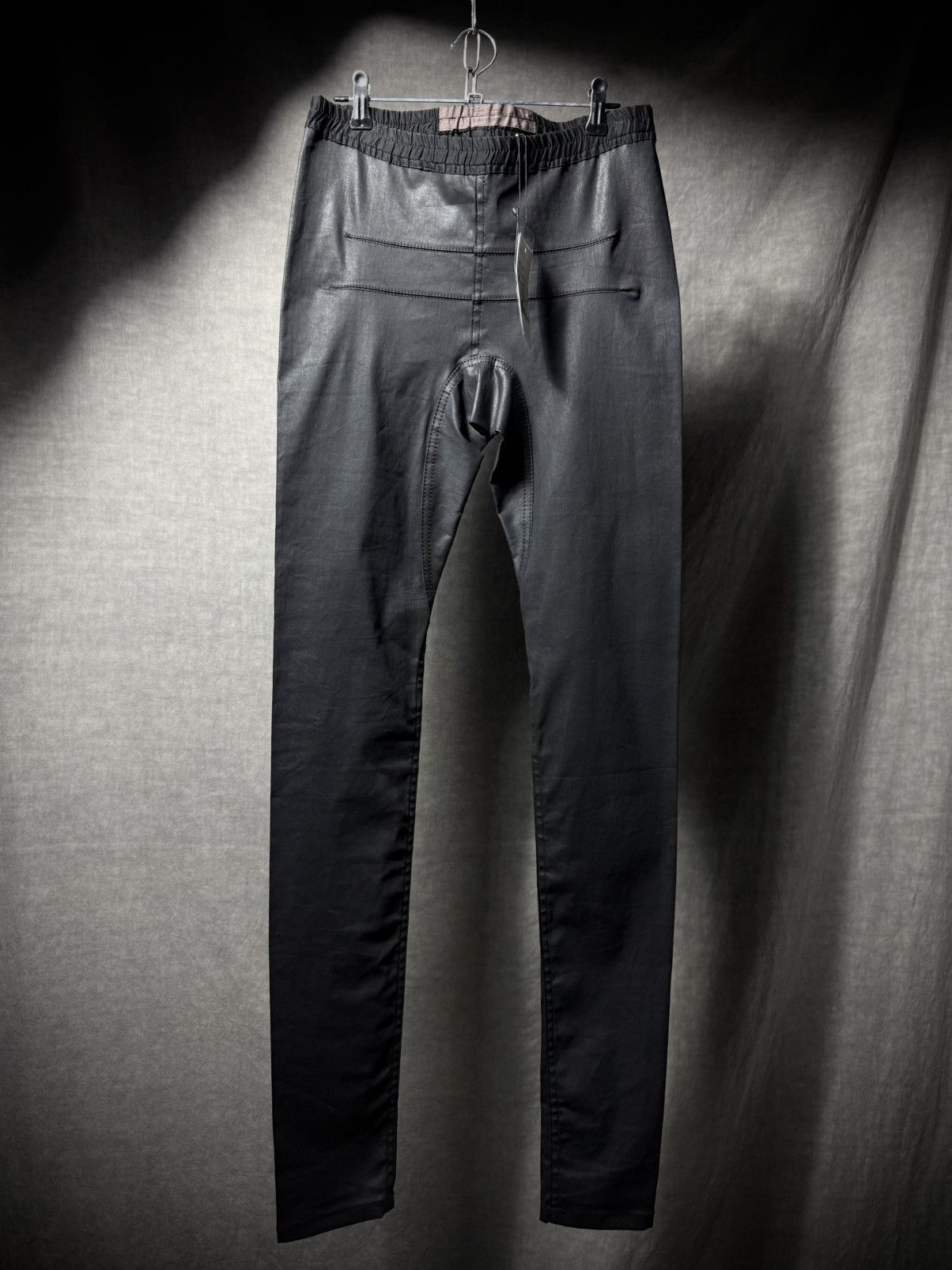 Rick Owens Rick Owens 13FW 'Plinth' Coated Legging Pants Size 27" / US 4 / IT 40 - 3 Thumbnail