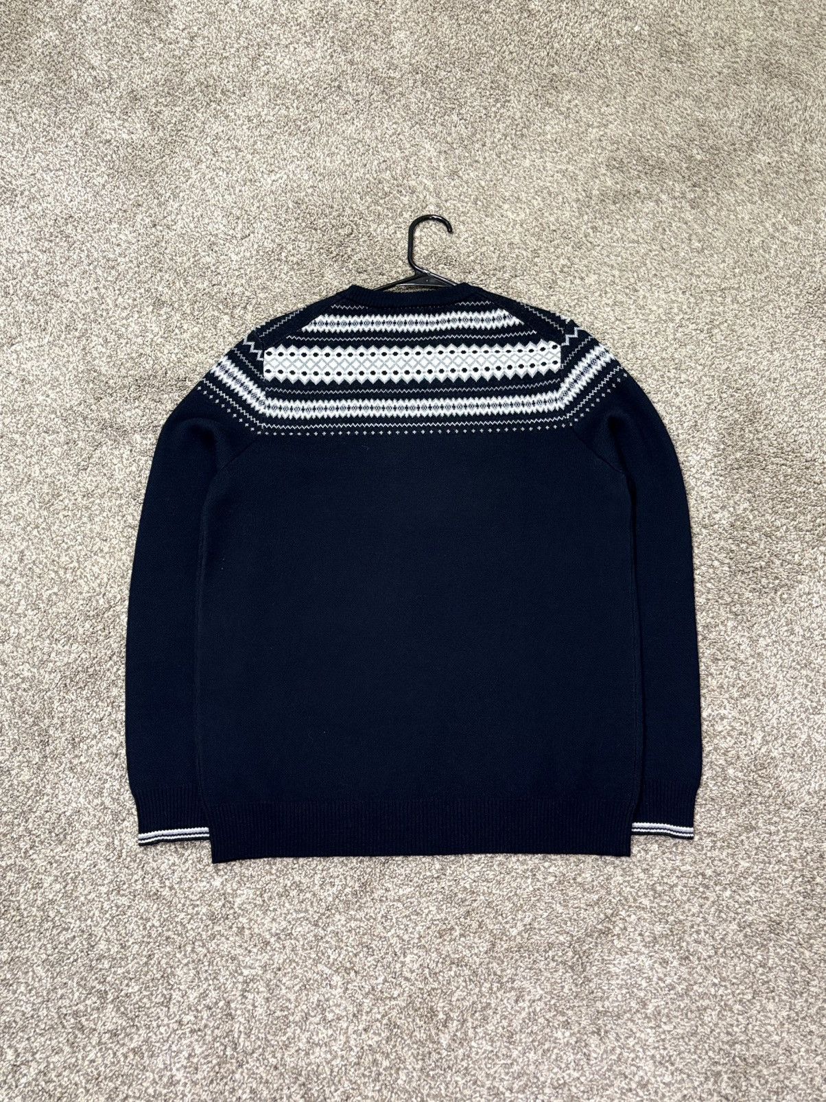 johnnie-O Johnnie-O Sweater Men’s Size Medium Wool Crewneck Navy Blue Size US M / EU 48-50 / 2 - 8 Thumbnail