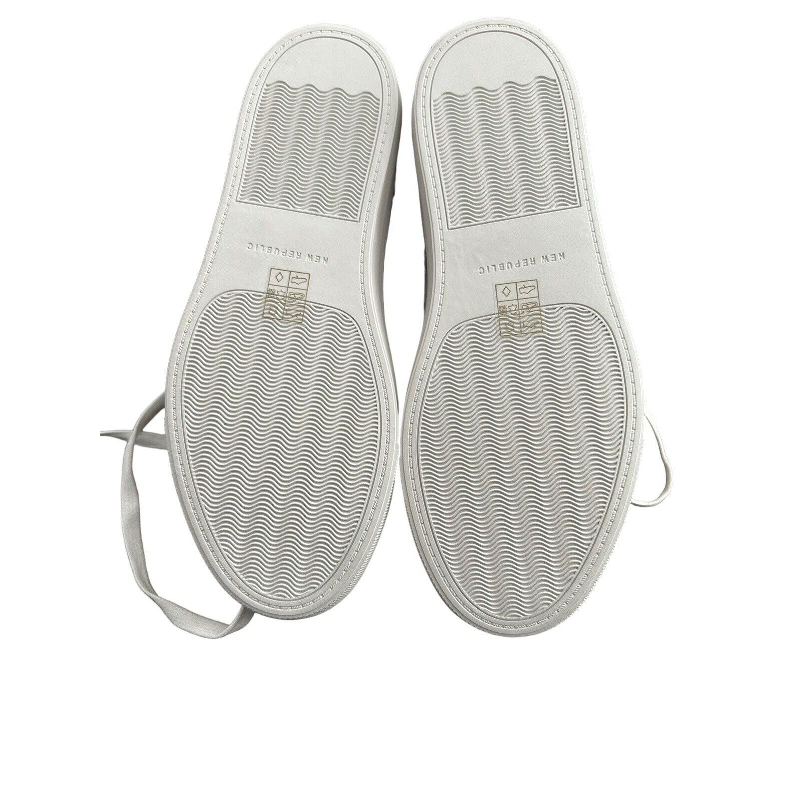 New Republic New Republic Kurt Triple White Men's 7/ Women 8.5 Size US 8.5 / IT 38.5 - 5 Thumbnail