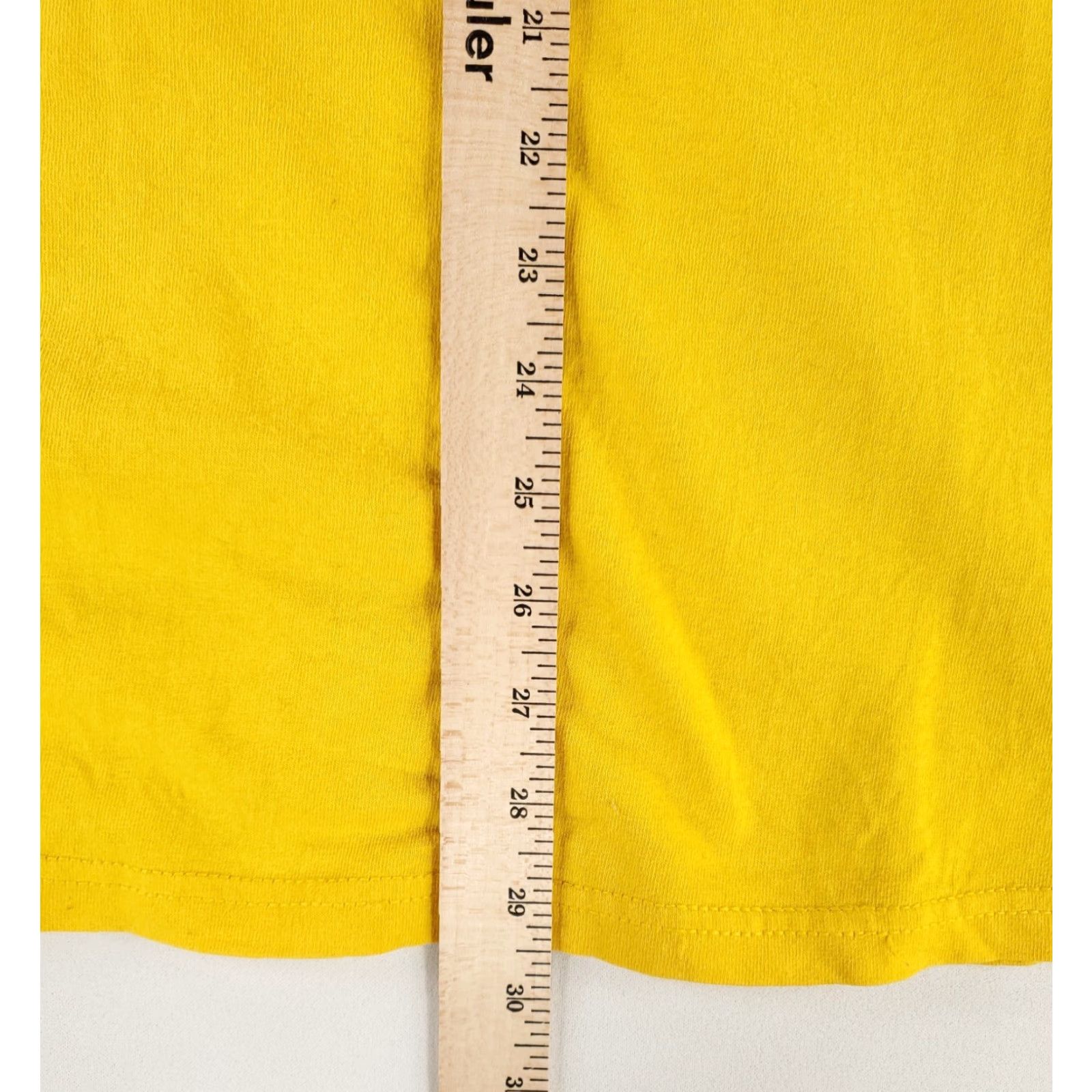 Nike VINTAGE Nike Crew Neck Long Sleeve T Shirt Yellow XL Mens USA 90s Size US XL / EU 56 / 4 - 7 Thumbnail