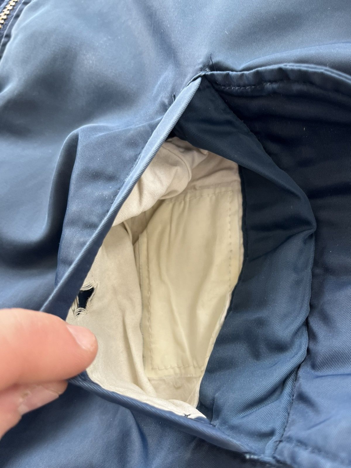 Alpha Industries Vintage Alpha Industries style Faded Blue Bomber Jacket Y2K Size US M / EU 48-50 / 2 - 24 Thumbnail