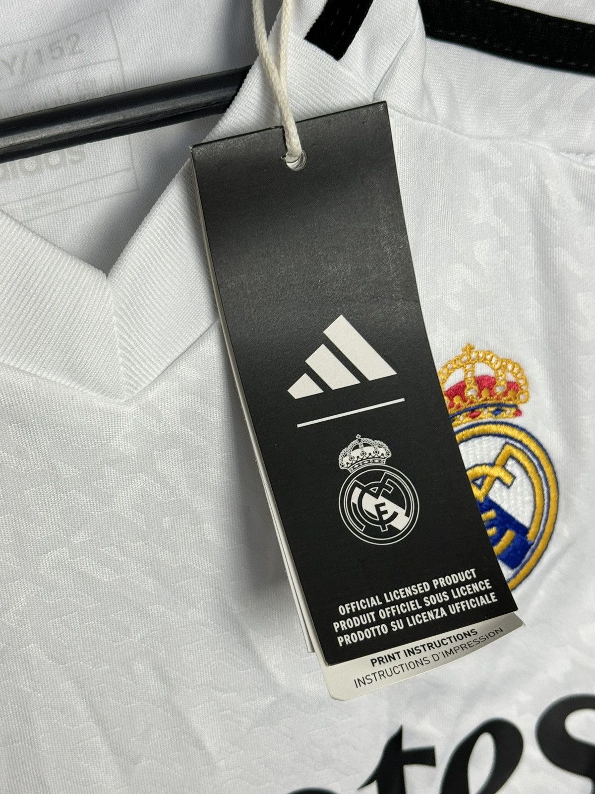 Adidas KIDS New New Real Madrid 24/25 Home Football Jersey T-Shirt Size US XS / EU 42 / 0 - 10 Thumbnail