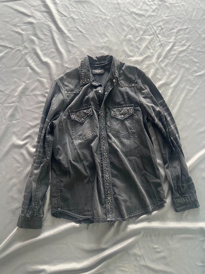 Amiri Amiri Studs Shirt Size US S / EU 44-46 / 1 - 1 Thumbnail