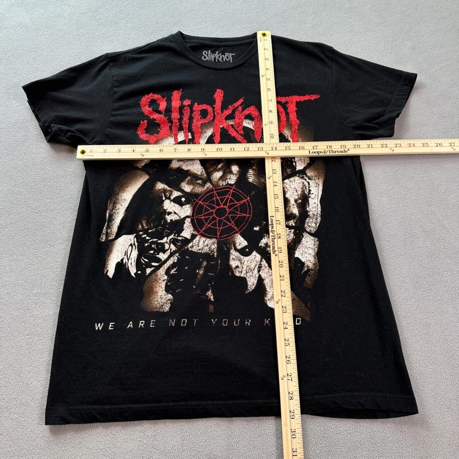 Slipknot Slipknot T Shirt Mens L We Are Not Your Kind Band Black Size US L / EU 52-54 / 3 - 3 Thumbnail