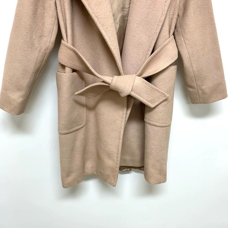 Max Mara Max Mara Light Camel Bathrobe Coat Size S / US 4 / IT 40 - 4 Thumbnail