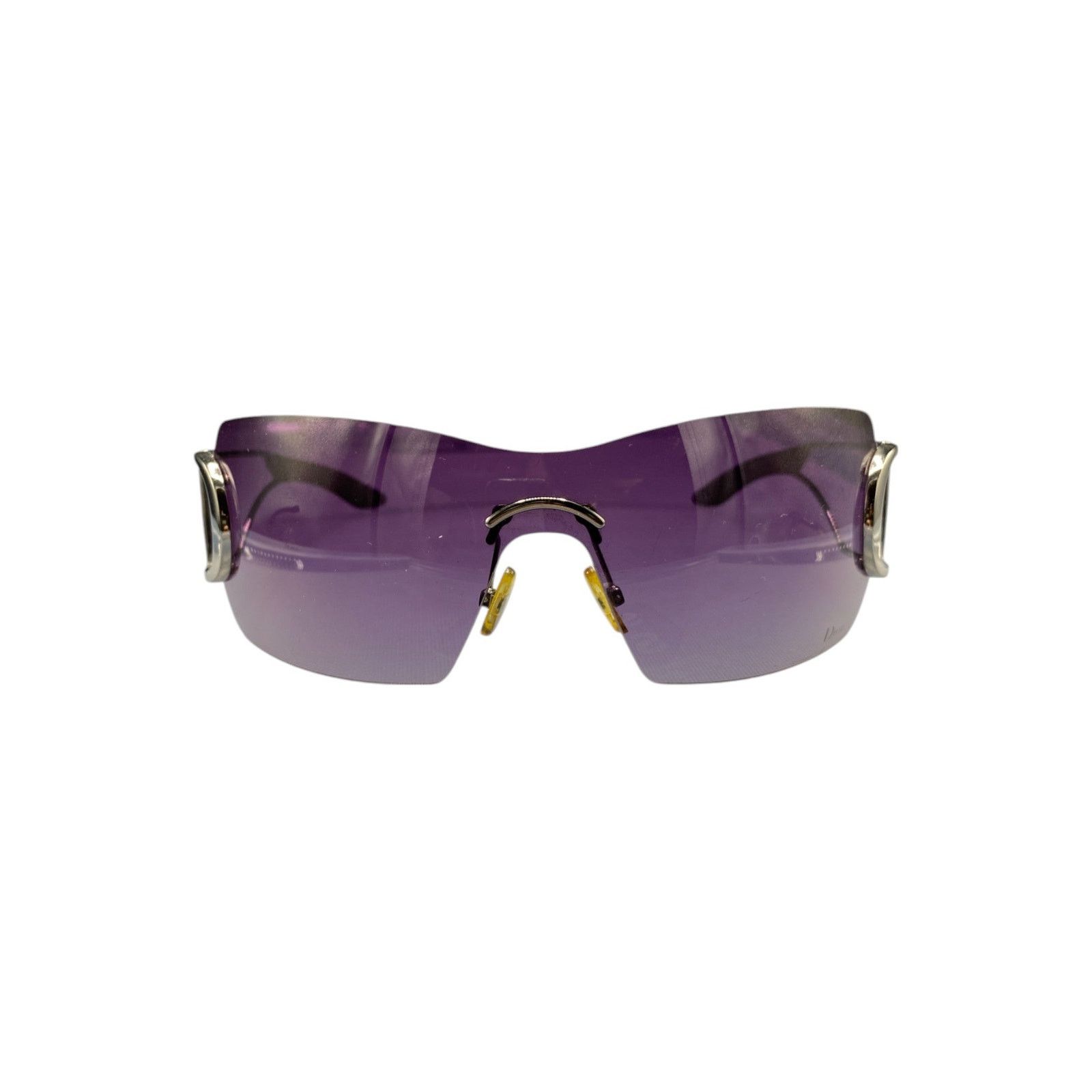 Dior Diorly 2 Purple Rimless Metal Sunglasses Size ONE SIZE - 1 Thumbnail