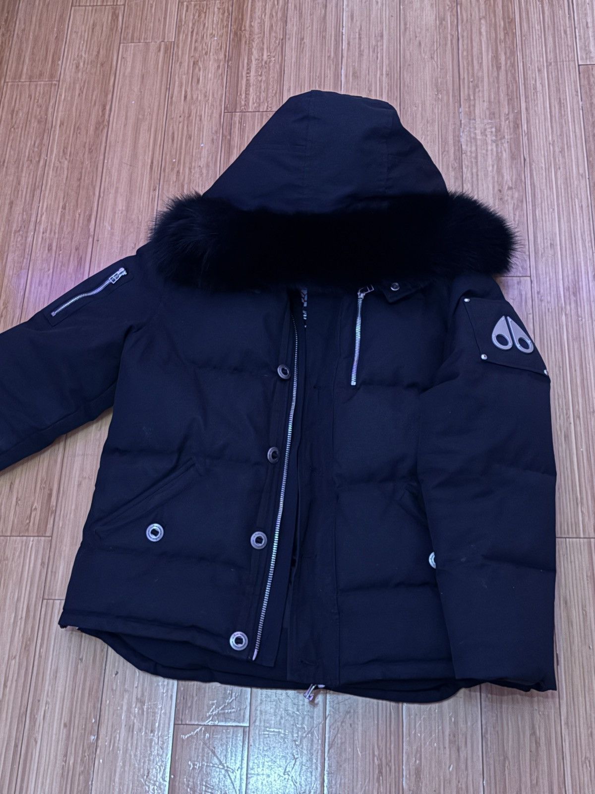 Moose Knuckles Moose Knuckles ORIGINAL SHEARLING TRIM 3Q JACKET Size M / US 6-8 / IT 42-44 - 4 Thumbnail