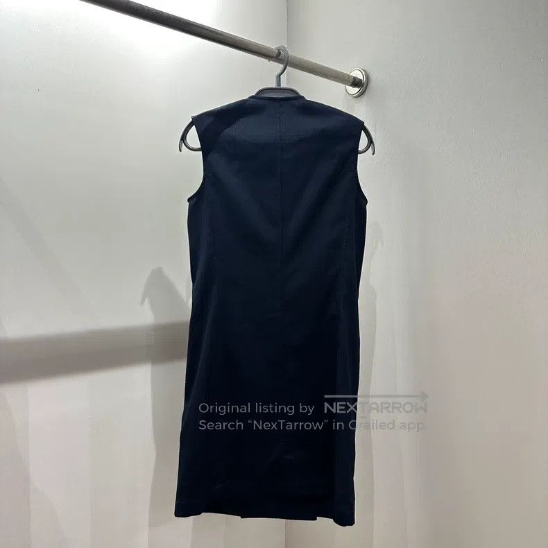 Hermes Hermes Contrast Leather Strap Sleeveless Dress Size XXS / US 00 / IT 34 - 2 Thumbnail