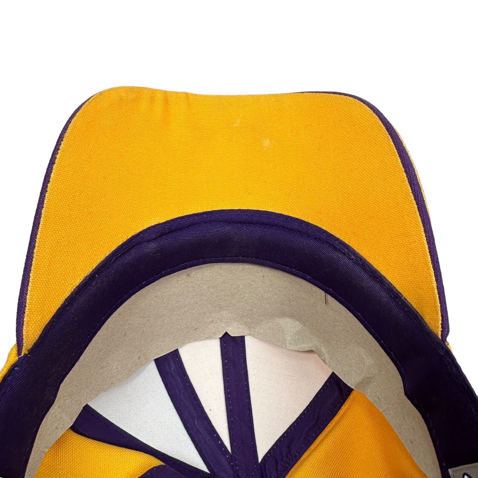 Reebok Minnesota Vikings Hat Retro Reebok Cap Men's Yellow Cotton Size ONE SIZE - 6 Thumbnail
