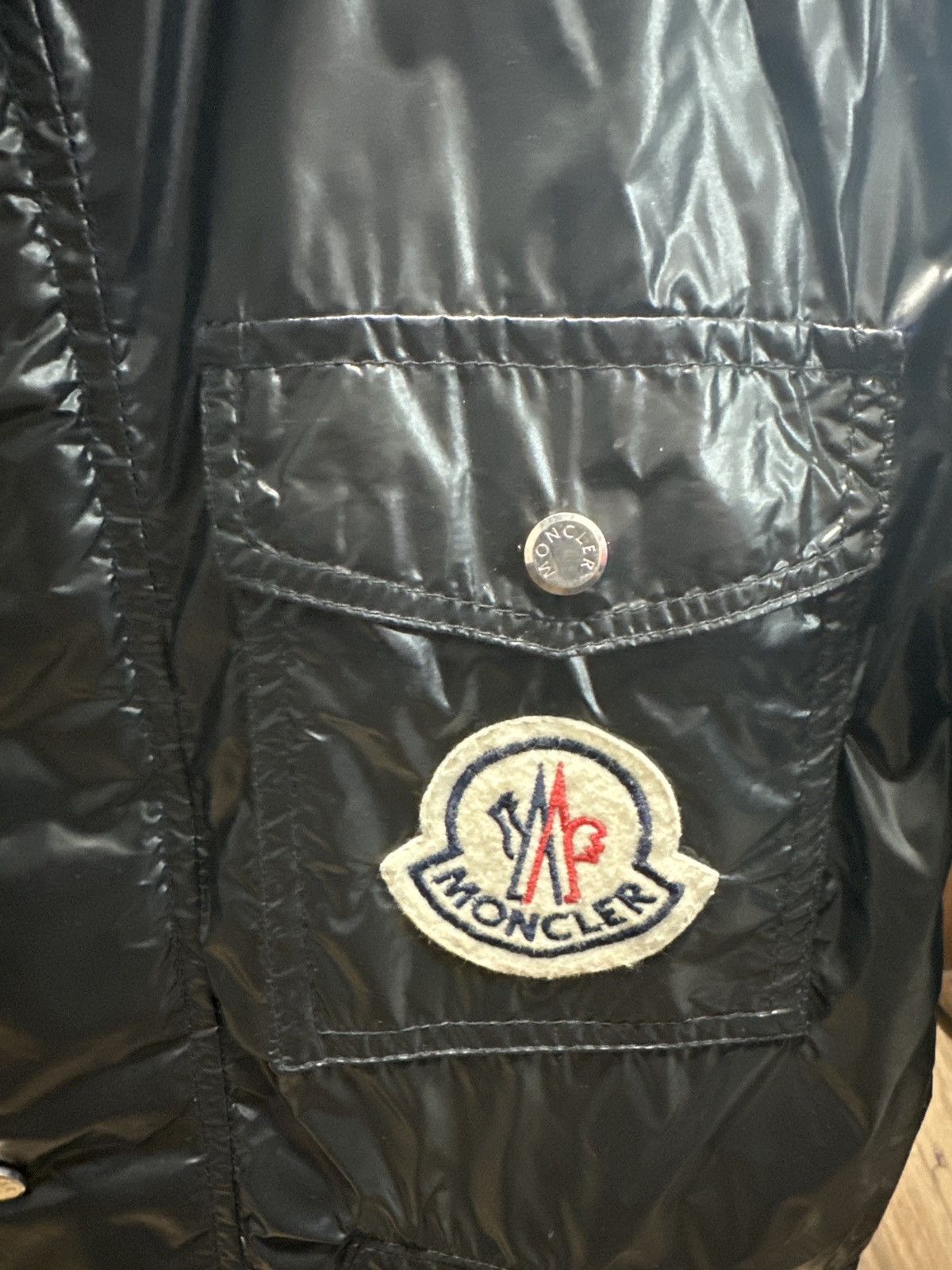 Moncler Vintage Luxury Light Jacket Moncler Size US L / EU 52-54 / 3 - 17 Thumbnail