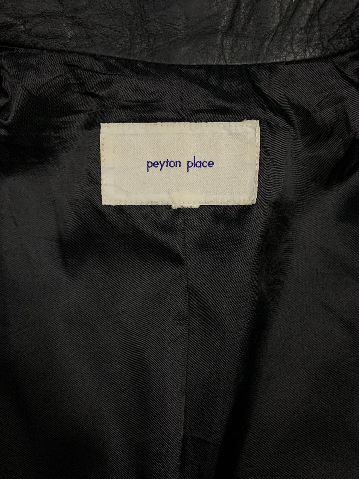 PPFM Vintage Japanese Brand PPFM Cowhide Leather Blazer Jacket Size US M / EU 48-50 / 2 - 14 Thumbnail