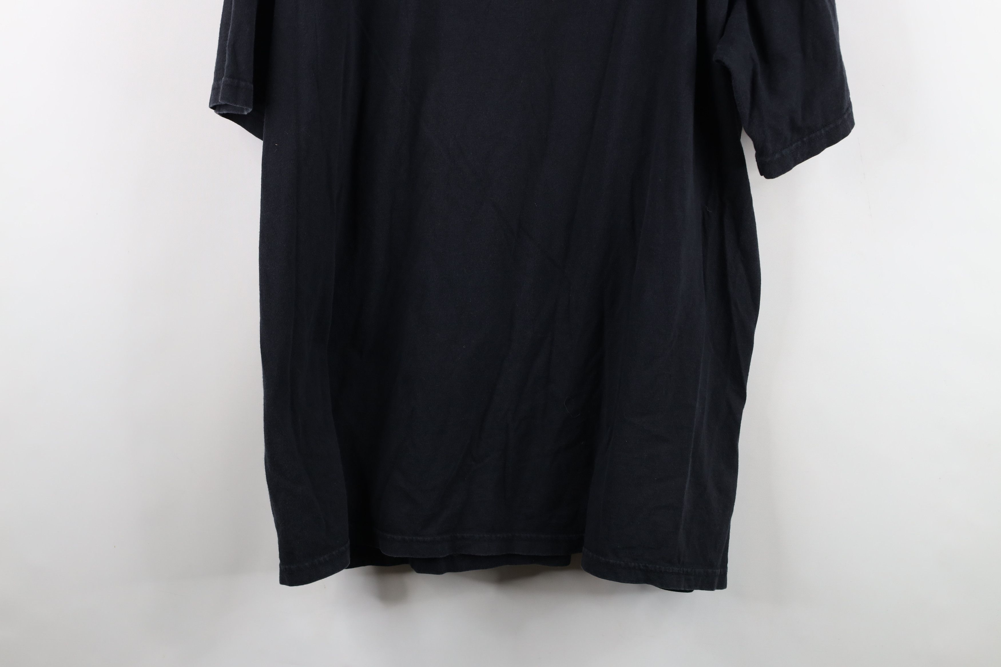 Vintage Vintage 90s Lemieux Pittsburgh Penguins Hockey T-Shirt Black Size US XL / EU 56 / 4 - 13 Thumbnail