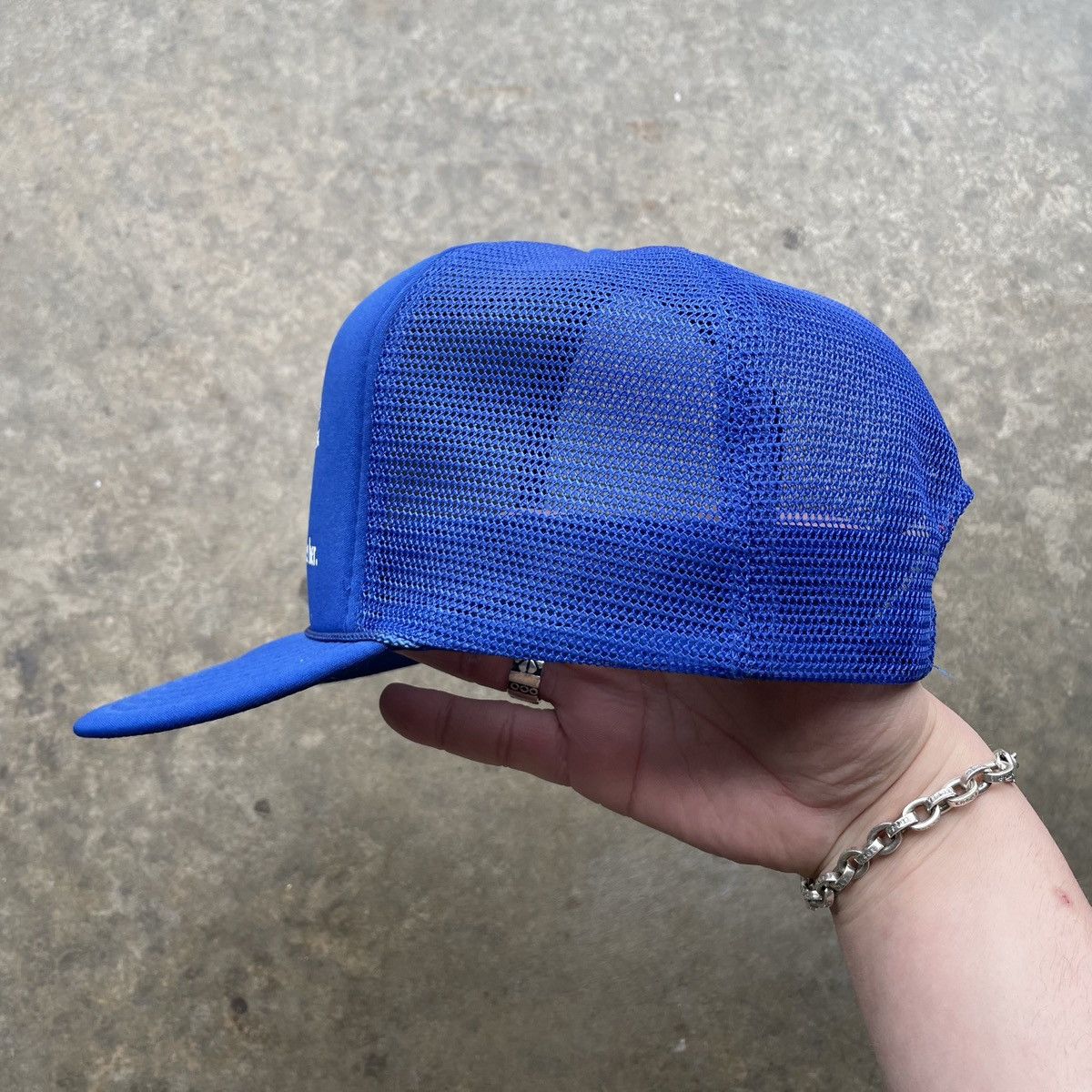 Vintage Vintage Funny Fishing Saying SnapBack Trucker Hat 90s Humor Size ONE SIZE - 5 Thumbnail