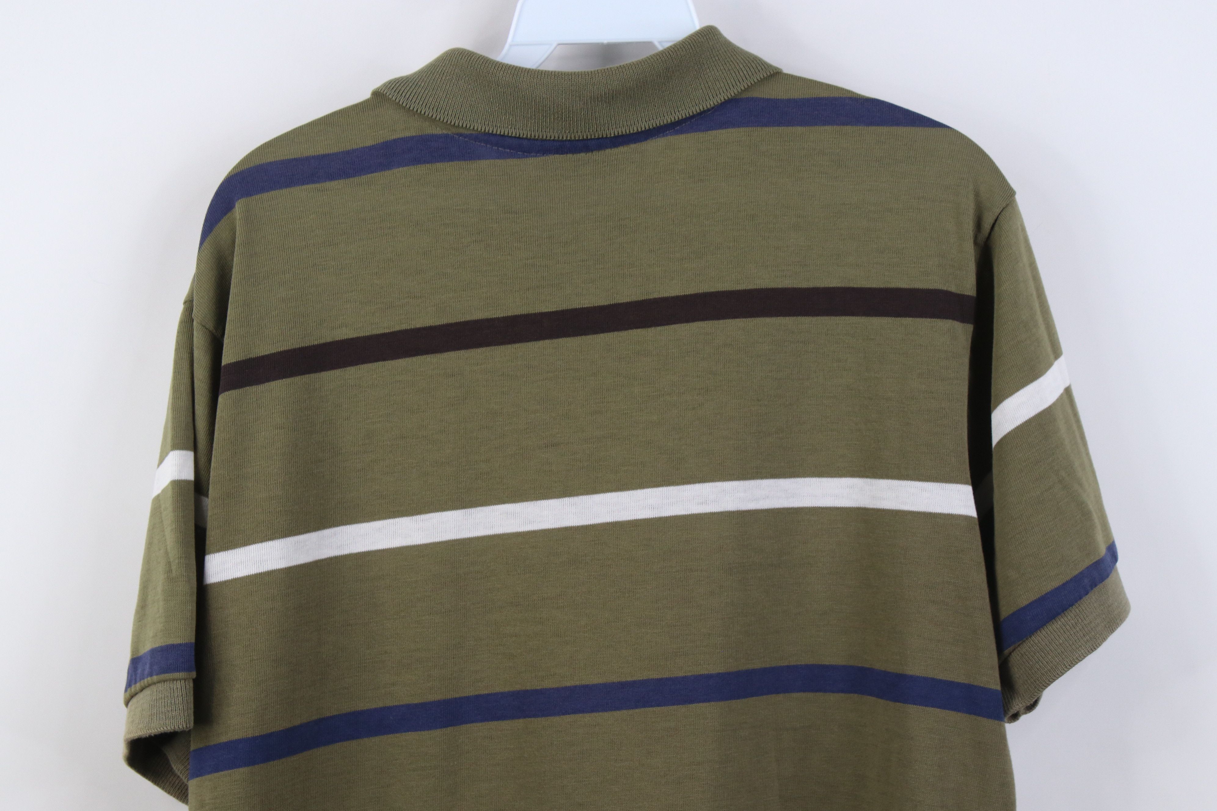 Vintage Vintage 90s Streetwear Knit Collared Golf Polo Shirt USA Size US XL / EU 56 / 4 - 11 Thumbnail