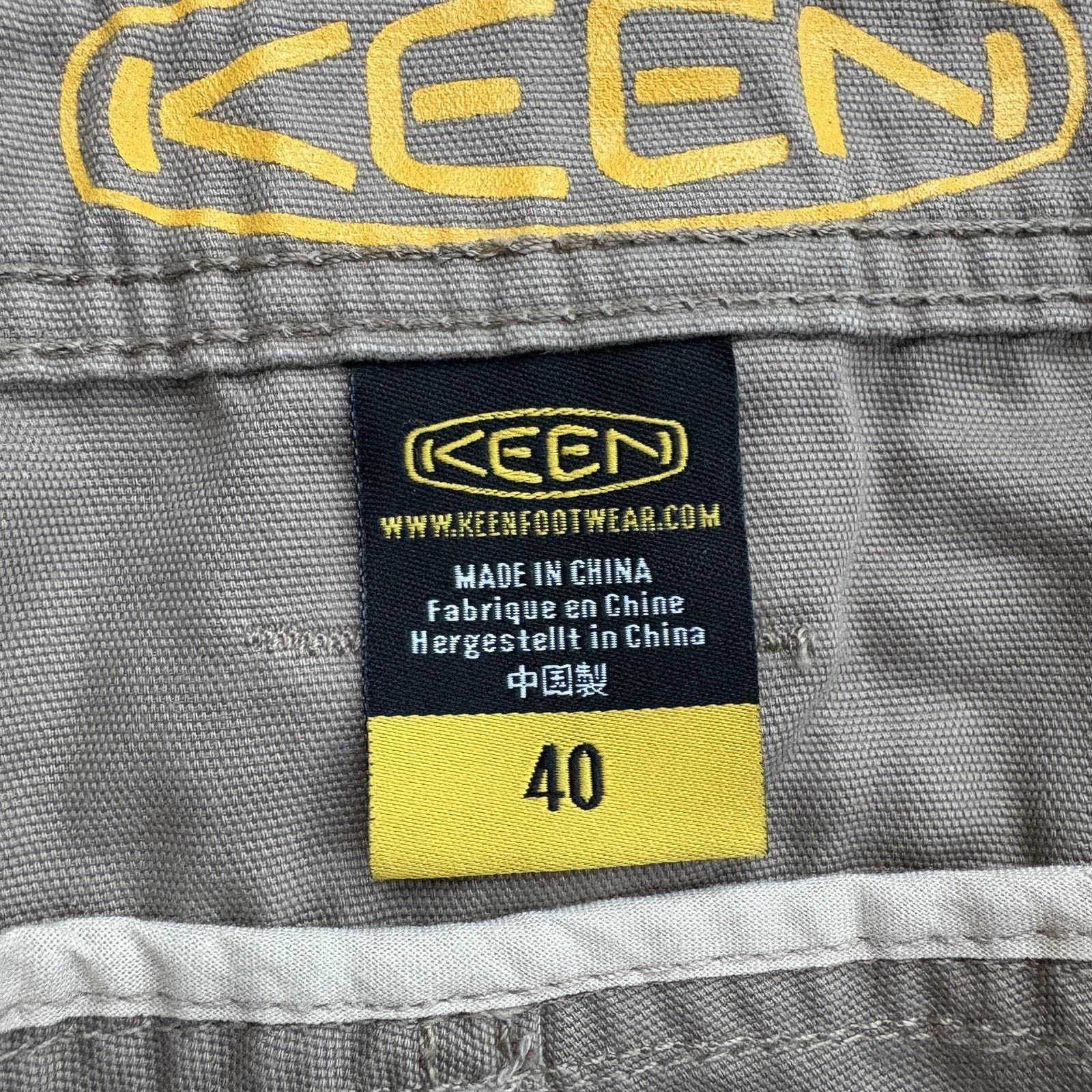 KEEN KEEN Men's Hiking Shorts 40 Khaki Utility Pockets Outdoor Size US 40 / EU 56 - 5 Thumbnail