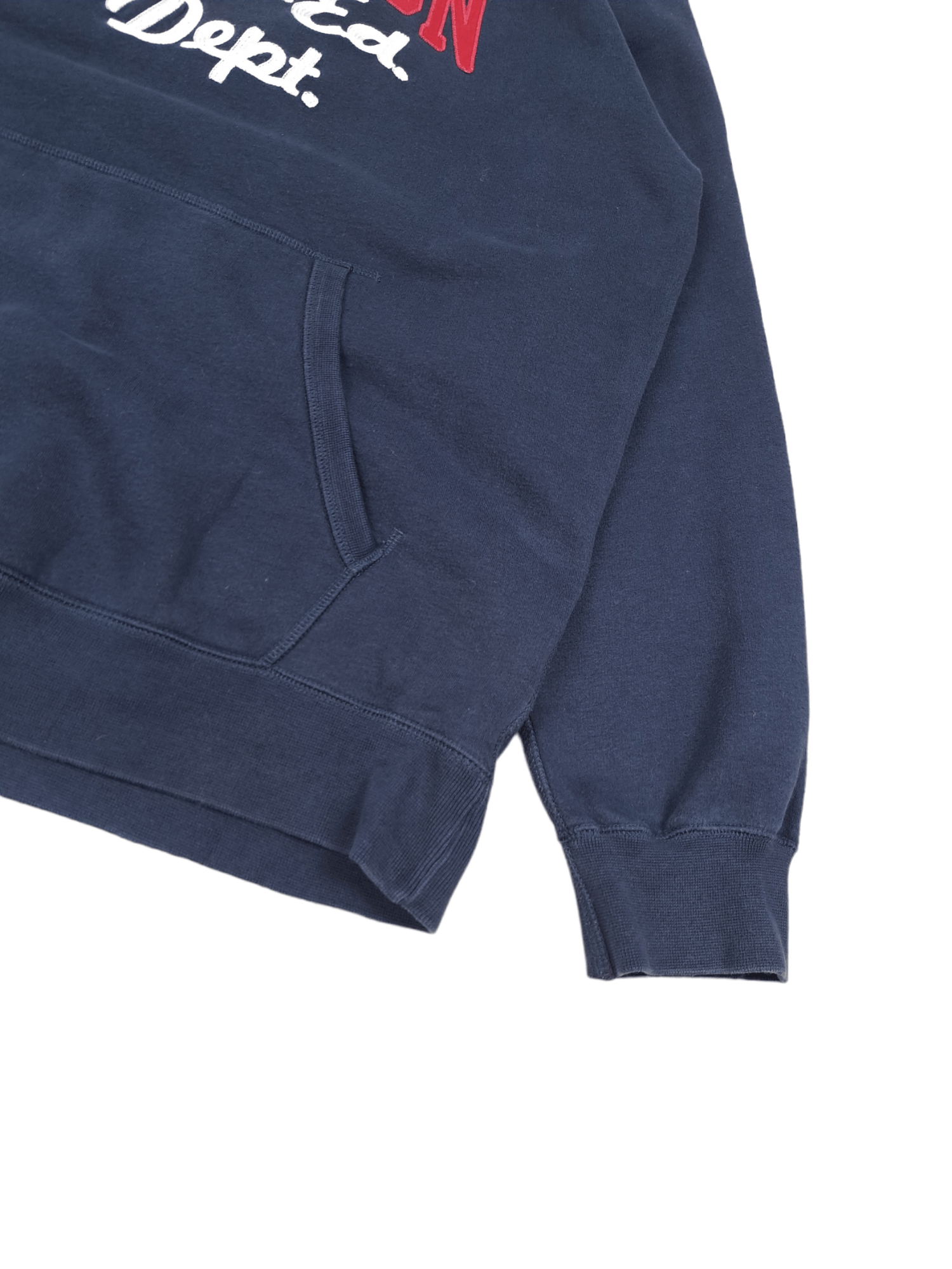 Champion × Vintage 💎 Vintage Champion XXL Big Spell out Logo Navy Hoodie Y2K Size US XXL / EU 58 / 5 - 4 Thumbnail