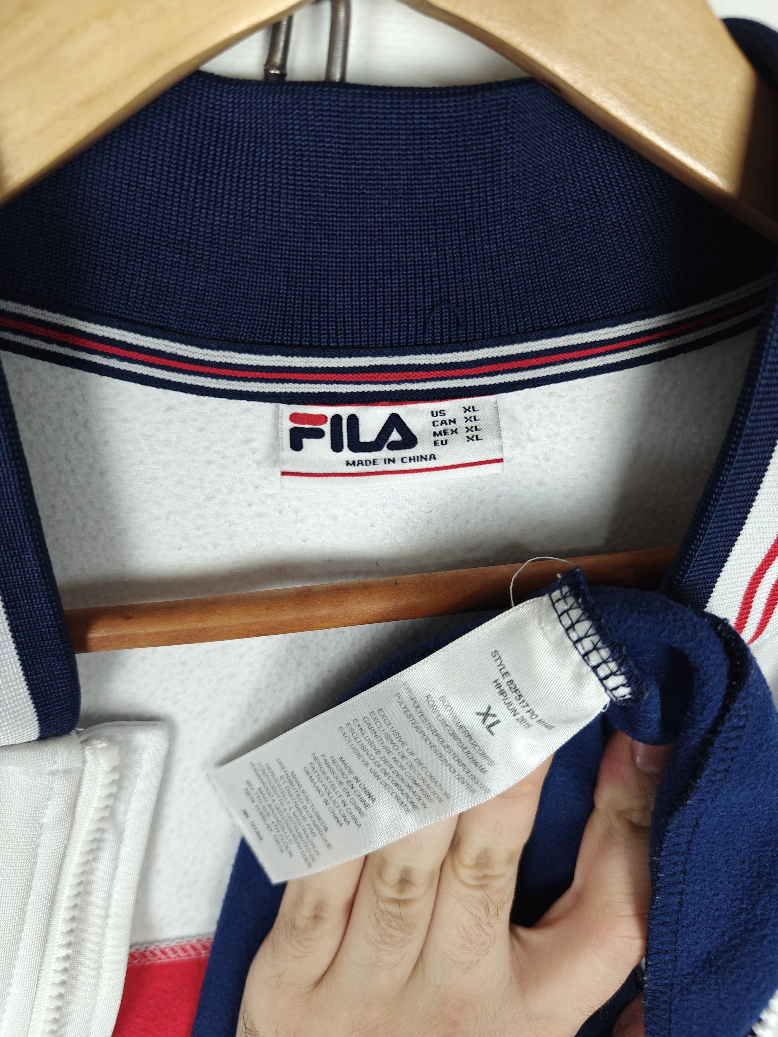 Fila Fila Track Top Jacket Zip Logo size S Size US S / EU 44-46 / 1 - 8 Thumbnail
