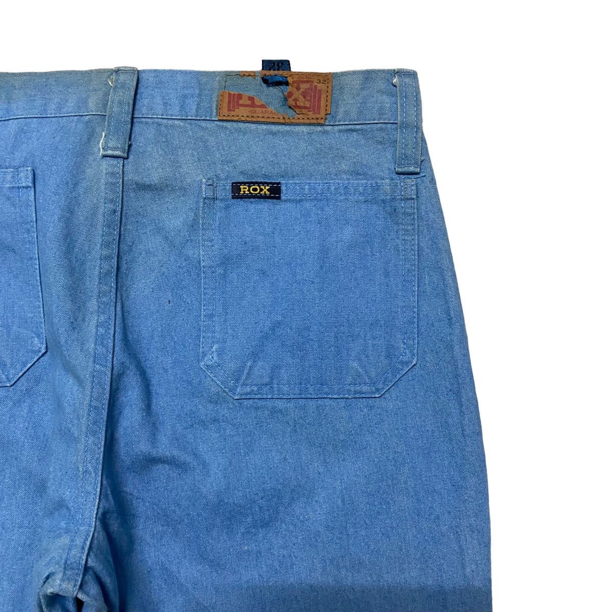 Vintage Japanese Brand ROX Denim Bell bottom Jeans Size US 30 / EU 46 - 11 Thumbnail