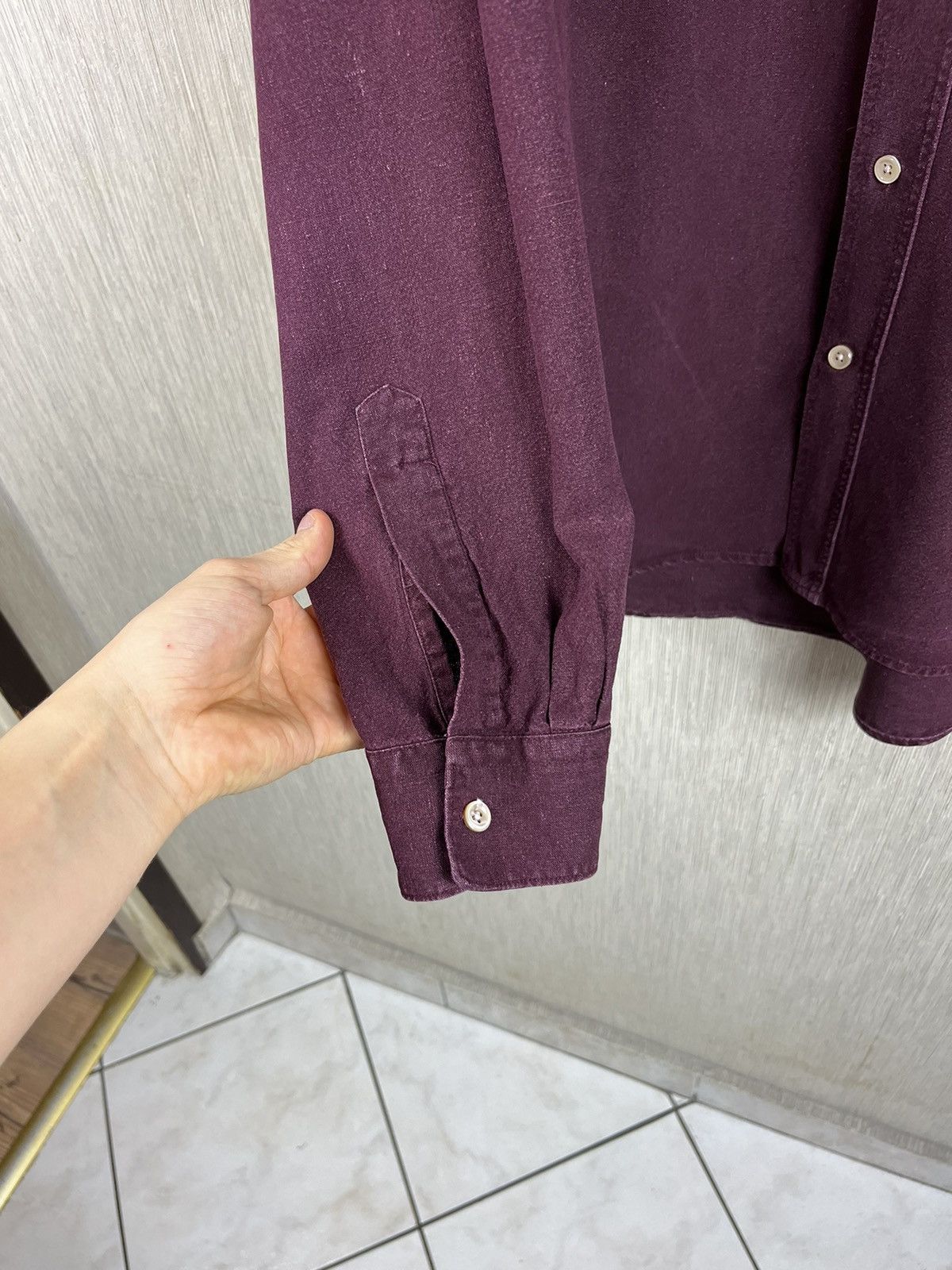 Our Legacy Our Legacy raw silk classic shirt with pocket casual Size US L / EU 52-54 / 3 - 13 Thumbnail
