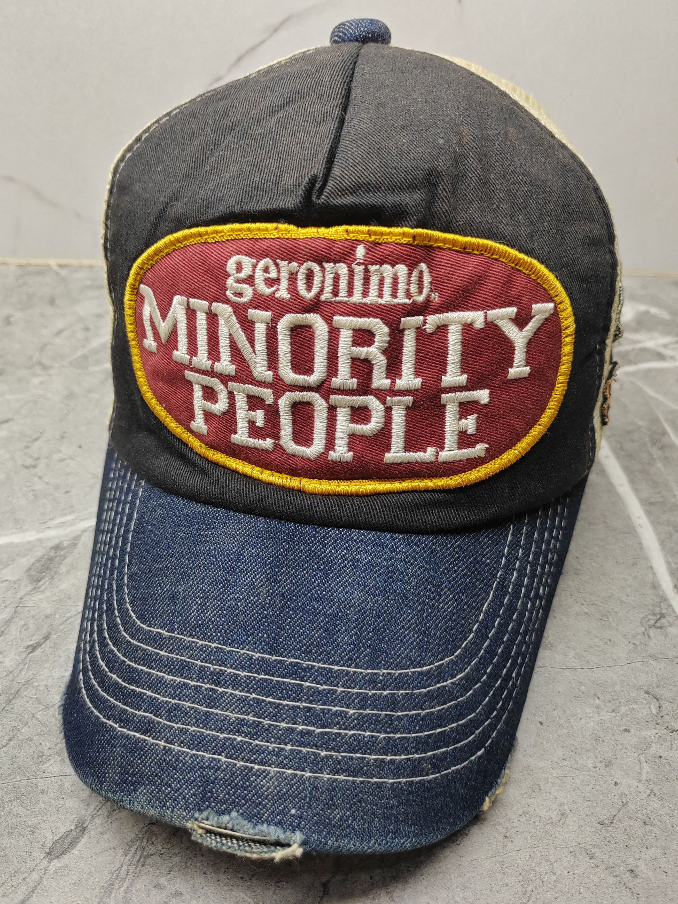 Japanese Brand Vintage Geronimo Brand Trucker Hat Cap Size ONE SIZE - 1 Thumbnail