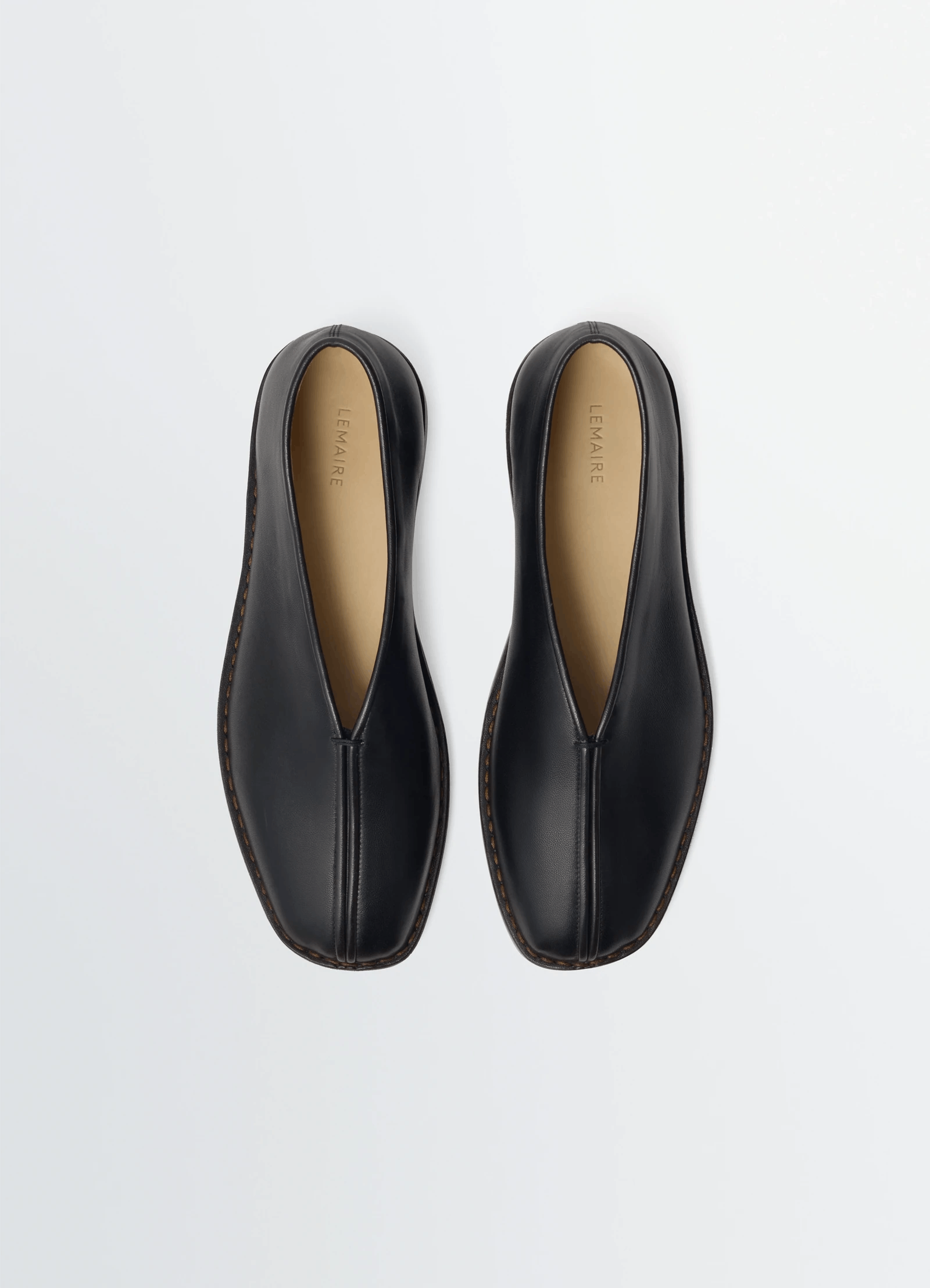Lemaire FLAT PIPED SLIPPERS IN LEATHER Size US 8 / EU 41 - 4 Thumbnail