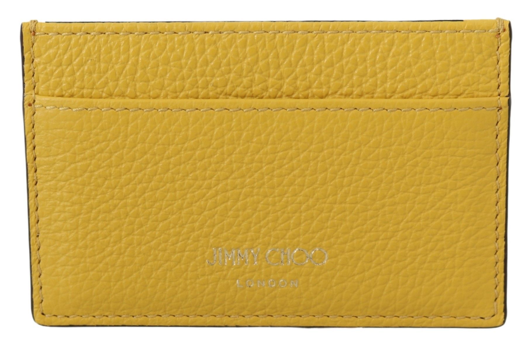 Jimmy Choo Sunshine Yellow Leather Card Women's Holder Size ONE SIZE - 1 Thumbnail