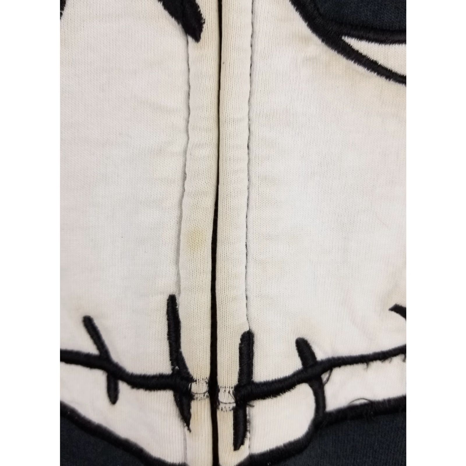 Disney VINTAGE Disney Nightmare Before Christmas Full Zip Hoodie - TIM BURTON'S - Y2K - Black - Size L - Mens Hoodie Size US L / EU 52-54 / 3 - 6 Thumbnail
