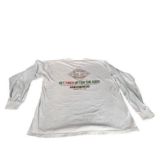 Gildan Phi Mu Sorority Long Sleeve Tshirt Women Sz L Gildan White S Size L / US 10 / IT 46 - 7 Thumbnail