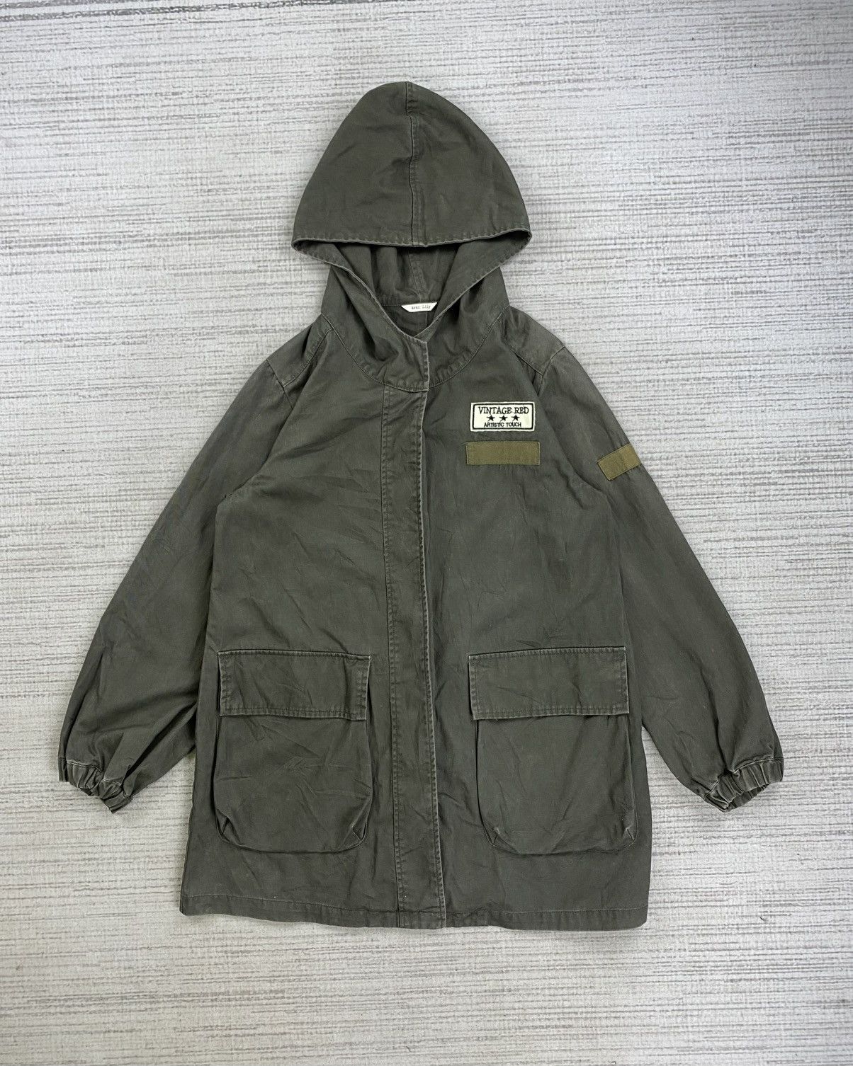 Vintage Vintage Avan Lily Military Style Parka Hoodie Jacket Size US M / EU 48-50 / 2 - 1 Thumbnail