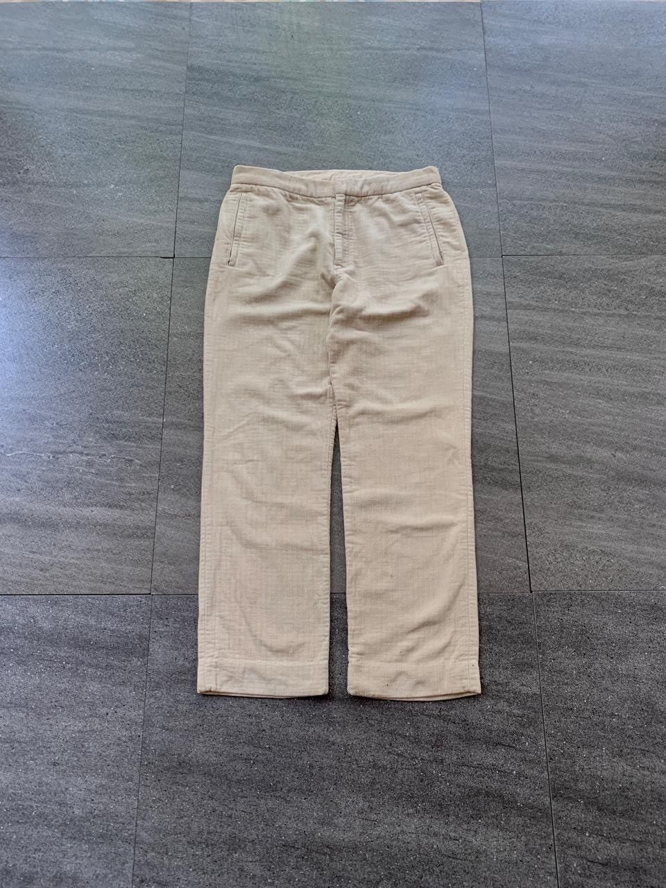 Yohji Yamamoto FREE TAX! Ys Corduroy Cropped Trousers Size US 29 - 1 Thumbnail