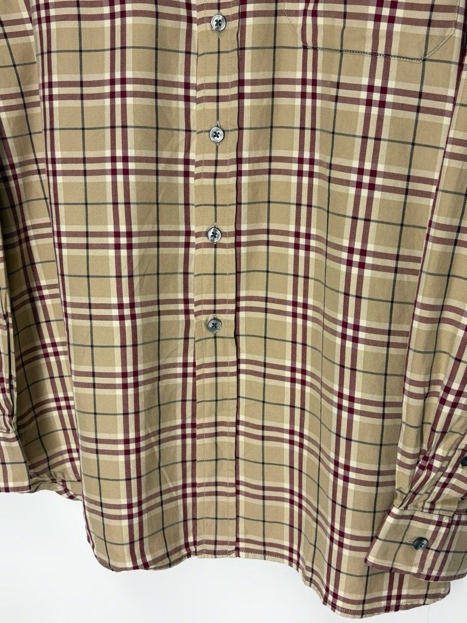 Burberry Burberry London Check All Over Long Sleeve Vintage Shirt Size US XXL / EU 58 / 5 - 4 Thumbnail