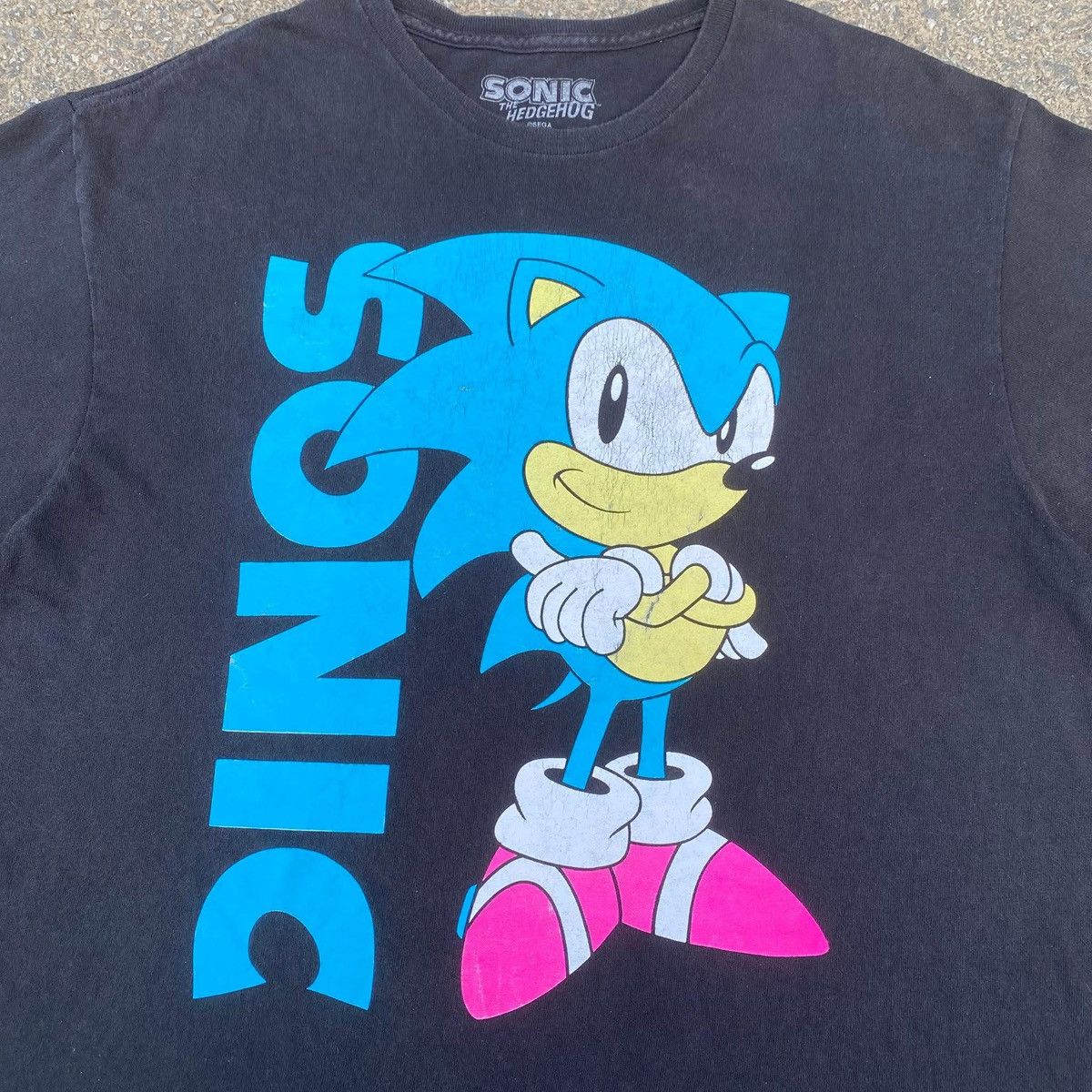 Vintage RARE ‼️ Sonic the Hedgehog Size US L / EU 52-54 / 3 - 2 Thumbnail