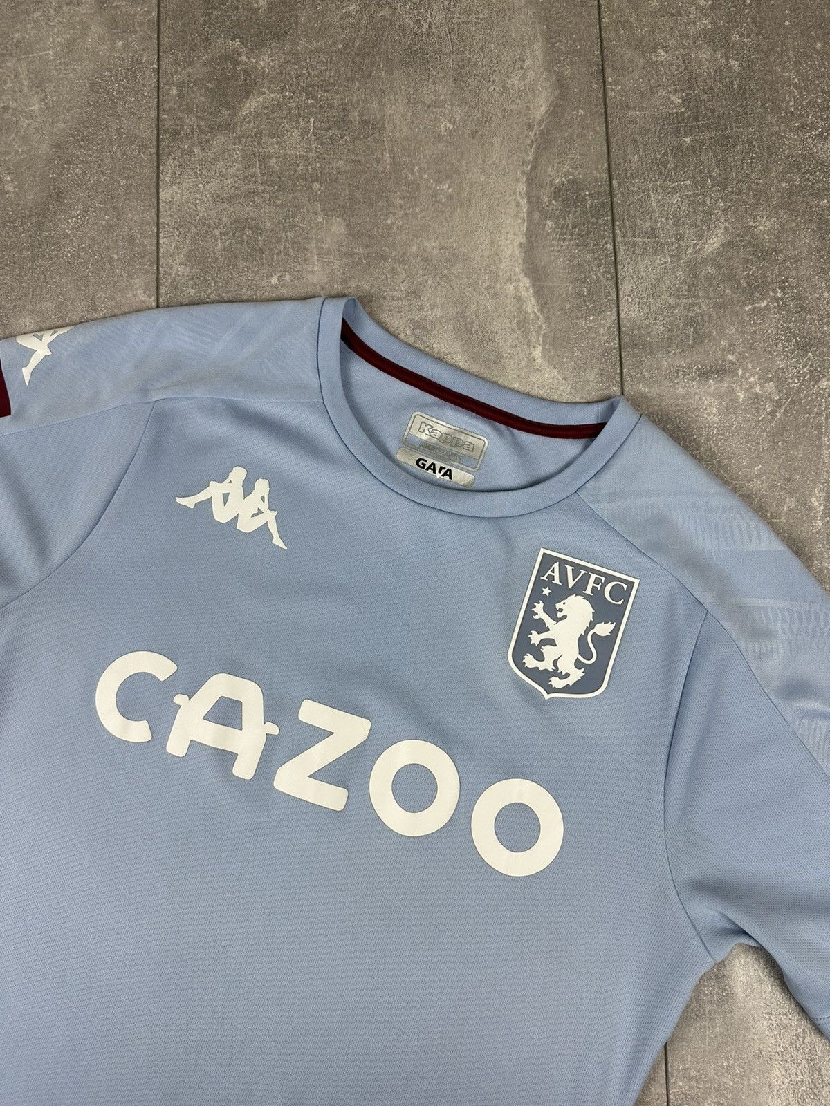 Kappa Kappa Aston Villa Fc 2020/21 Home Soccer Jersey Size US M / EU 48-50 / 2 - 7 Thumbnail
