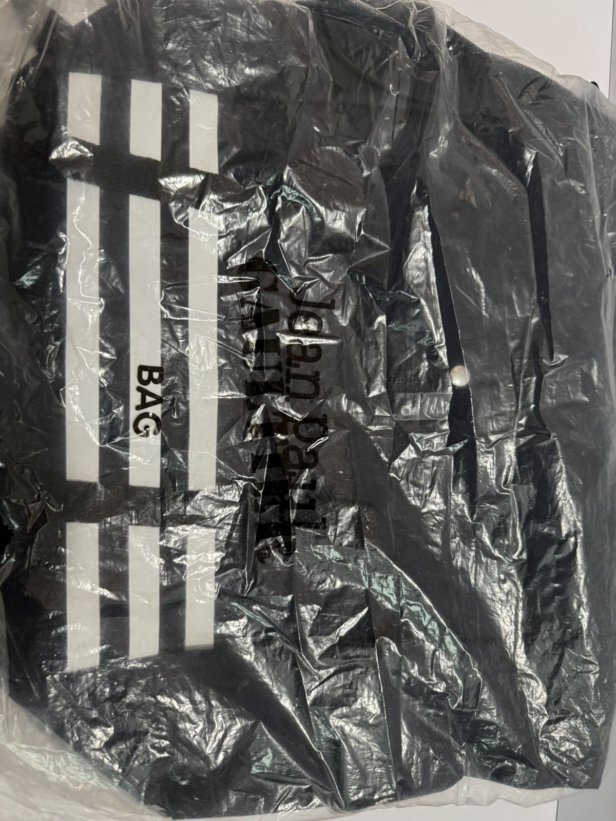 Jean Paul Gaultier Jean Paul Gaultier New Blue canvas Bag Stripes + Silver Logo Size ONE SIZE - 7 Thumbnail