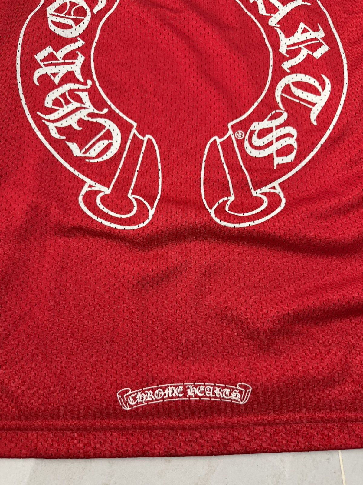 Chrome Hearts Chrome Hearts "TEAM" CNY Exclusive Mesh Longsleeve Sz.L Size US L / EU 52-54 / 3 - 5 Thumbnail