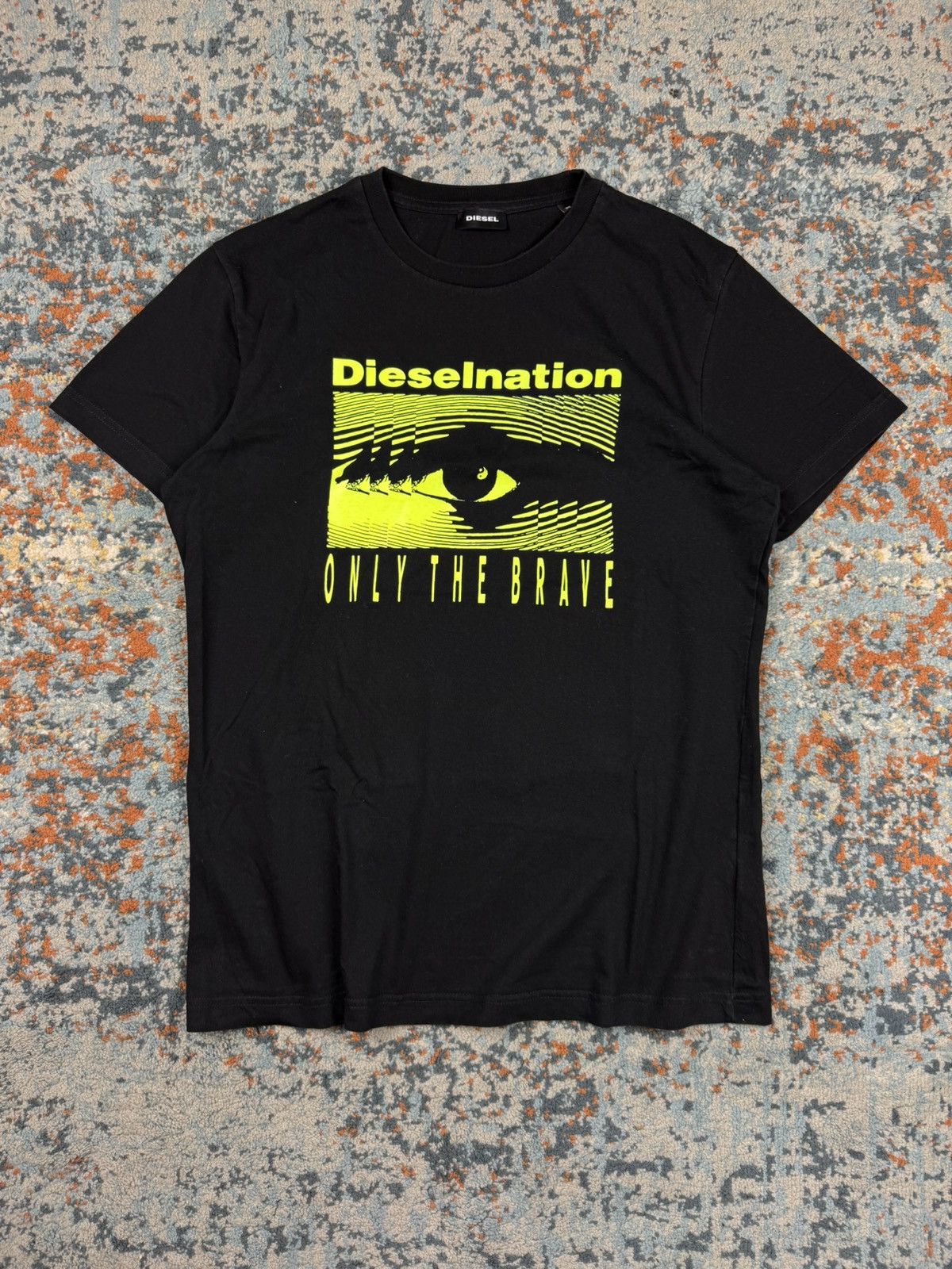 Diesel × Vintage Diesel dieselnation only the brave rave style graphic tee Size US M / EU 48-50 / 2 - 1 Thumbnail