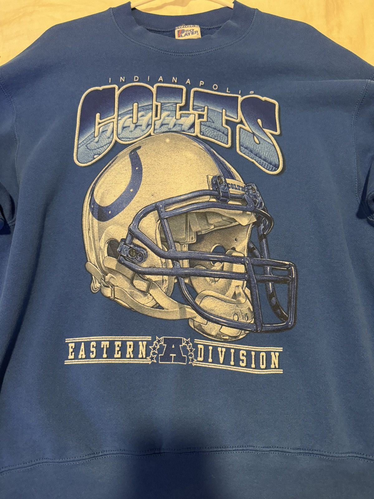 Pro Player Indianapolis Colts Vintage Crewneck Sweater Size US L / EU 52-54 / 3 - 2 Thumbnail