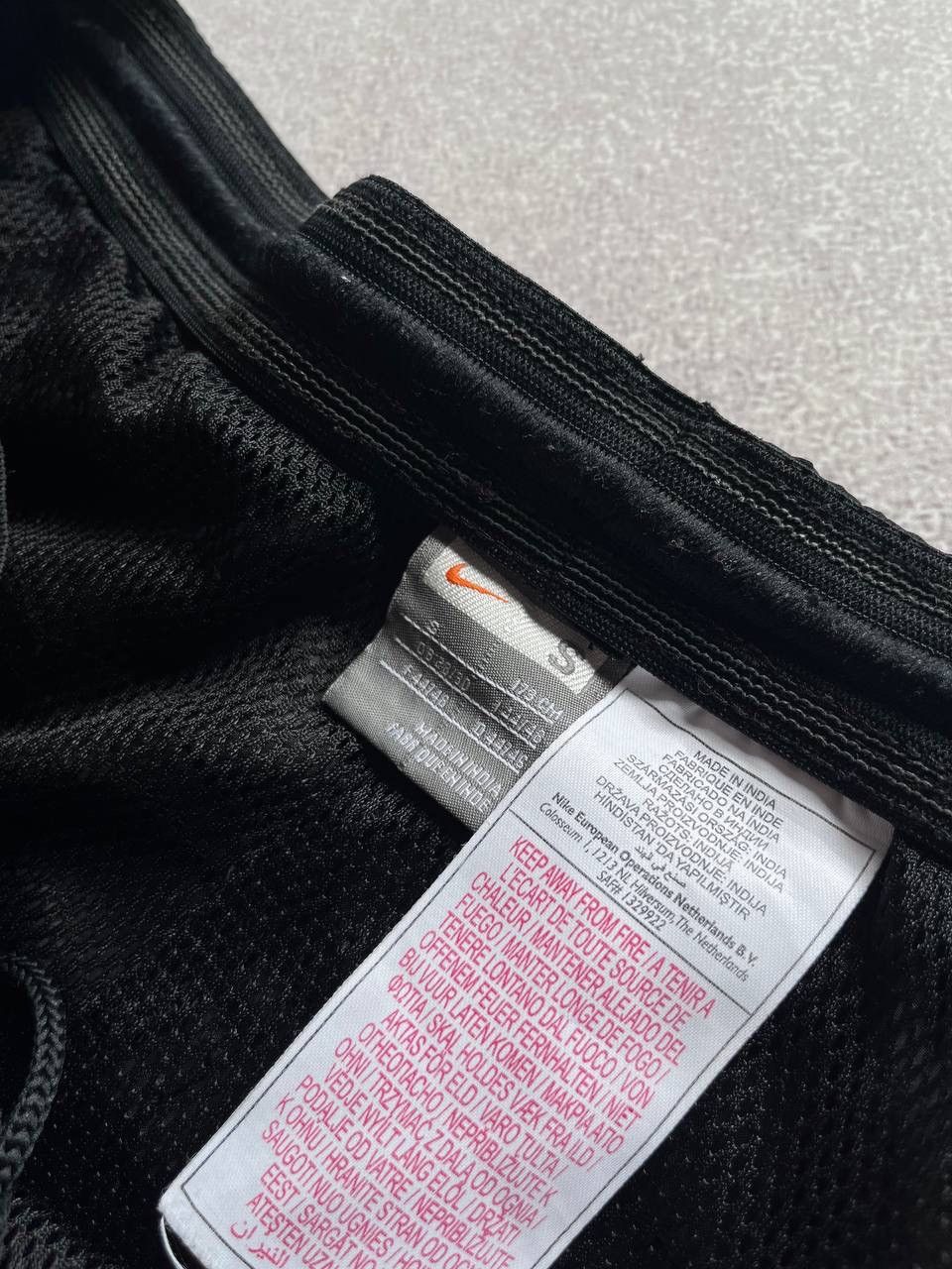 Nike × Vintage Vintage Nike Swoosh Nylon Baggy Trackpants Y2K S Size US 31 - 6 Thumbnail