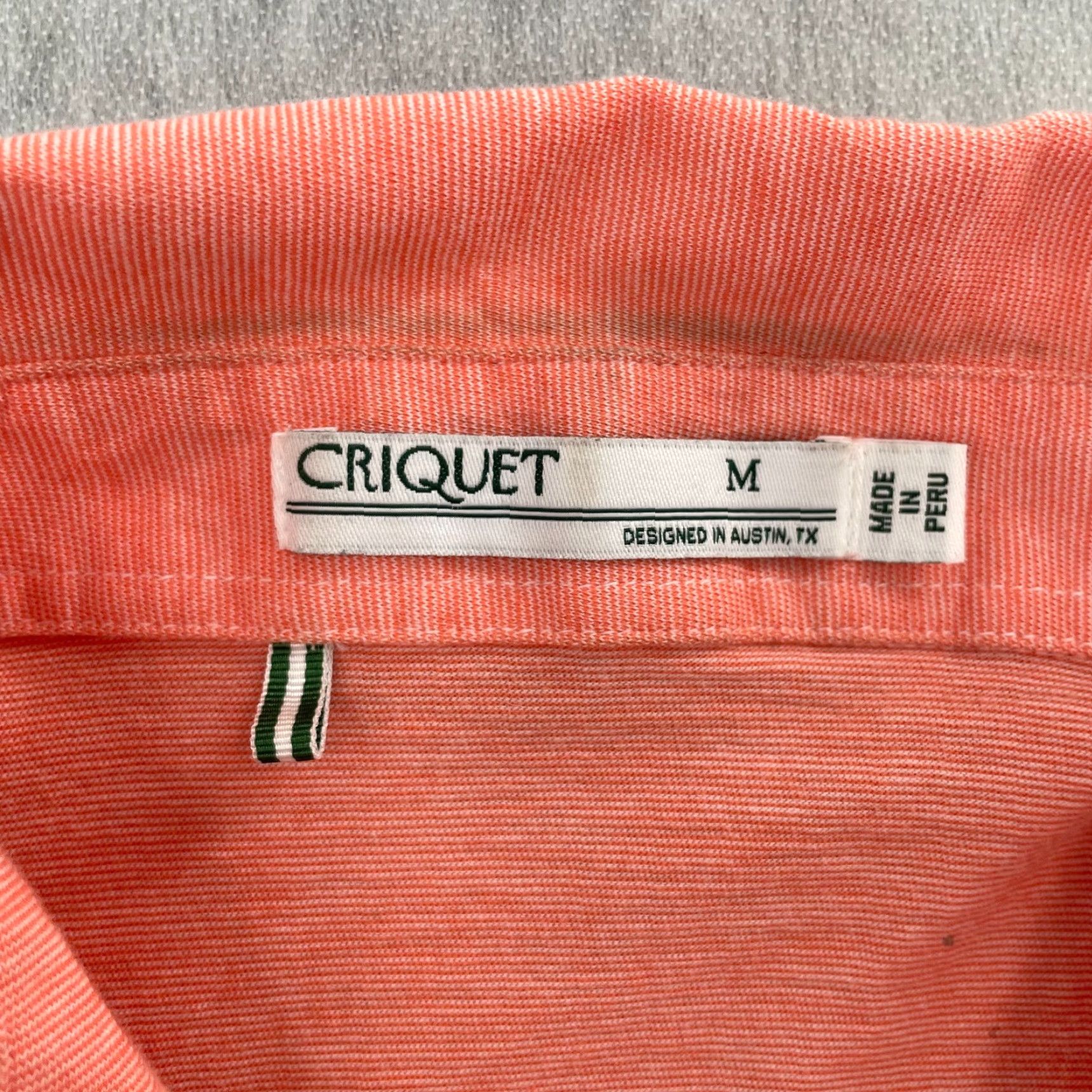 Vintage VINTAGE Criquet Polo Shirt Men Medium Pink Short Sleeve Cotton Logo Activewear Size US M / EU 48-50 / 2 - 5 Thumbnail
