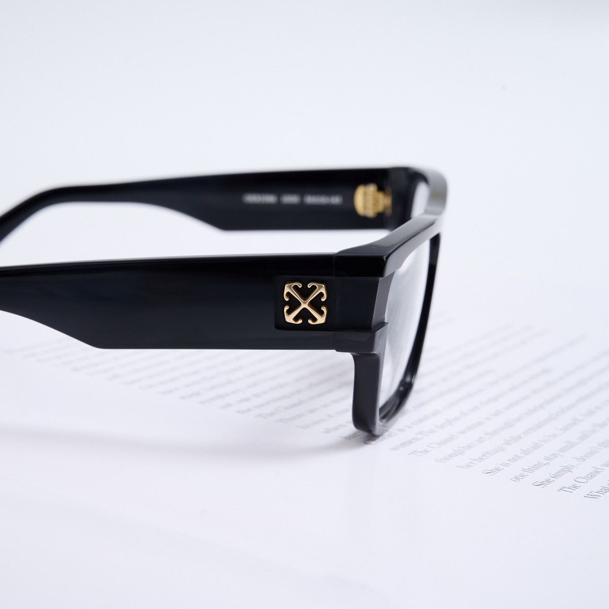 Off-White OFF WHITE STYLE 86 BLACK GLASSES Size ONE SIZE - 3 Thumbnail