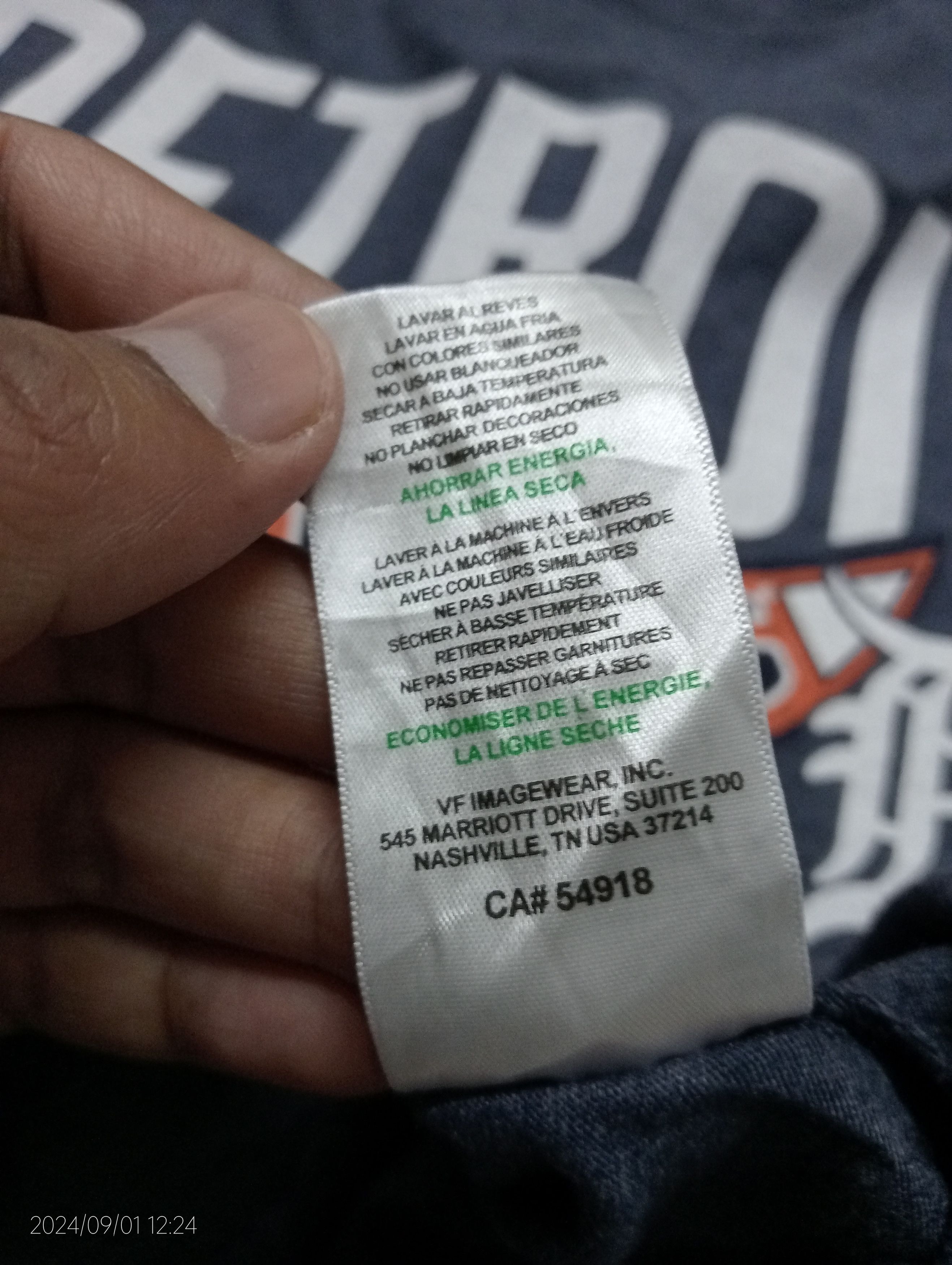 MLB MLB Detroit Tigers Majestic Tee Size US M / EU 48-50 / 2 - 5 Thumbnail