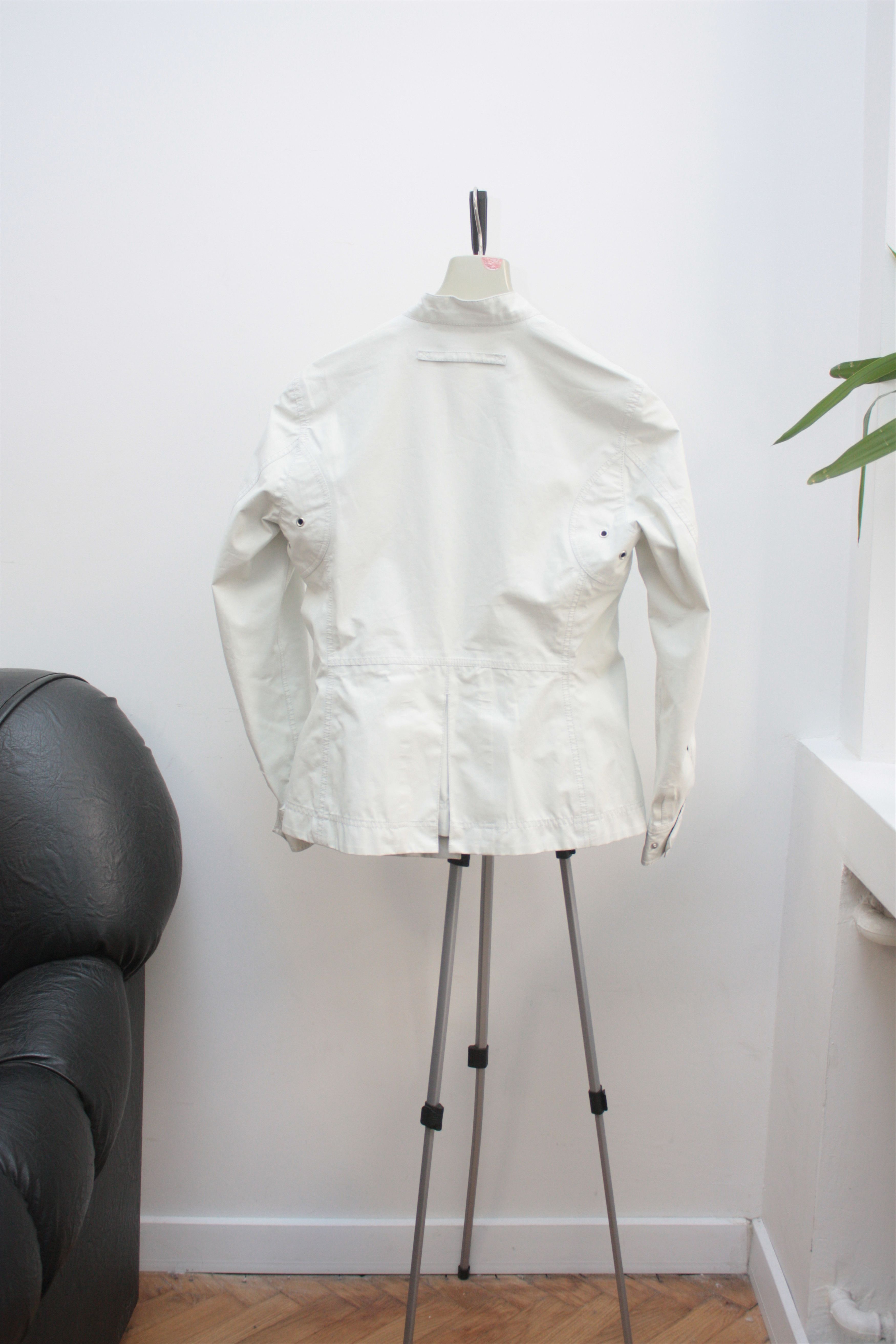 Prada Prada Gore-Tex Cream White Jacket Women's 44 Size M / US 6-8 / IT 42-44 - 6 Thumbnail