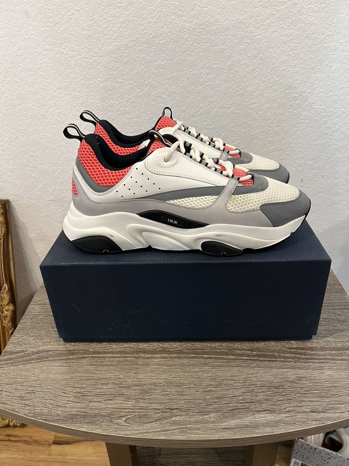 Dior Dior B22 Pink White Size US 12 / EU 45 - 1 Thumbnail