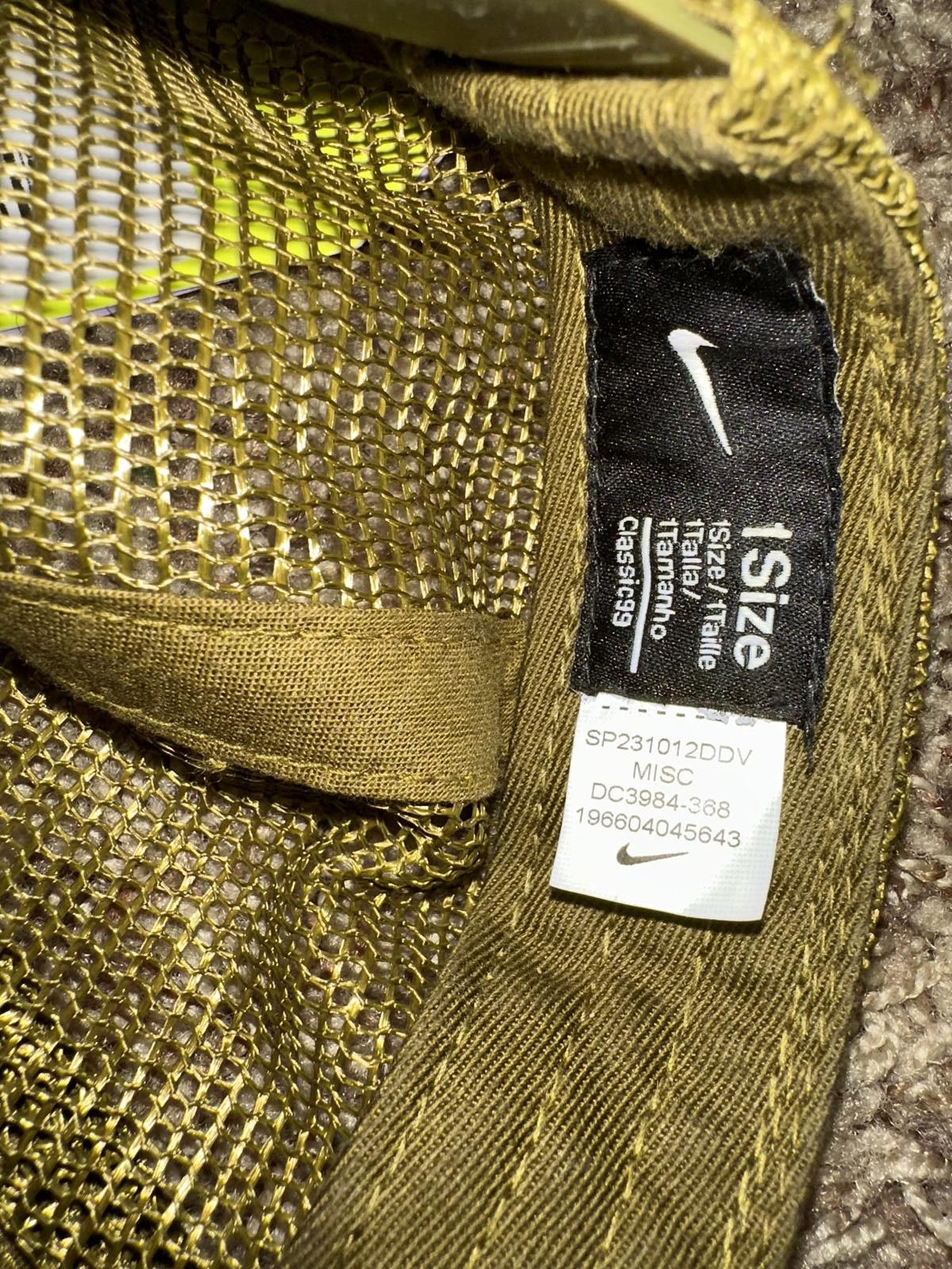 Nike Nike Sportswear Classic 99 Olive Flak Trucker Cap Sample Size ONE SIZE - 9 Thumbnail